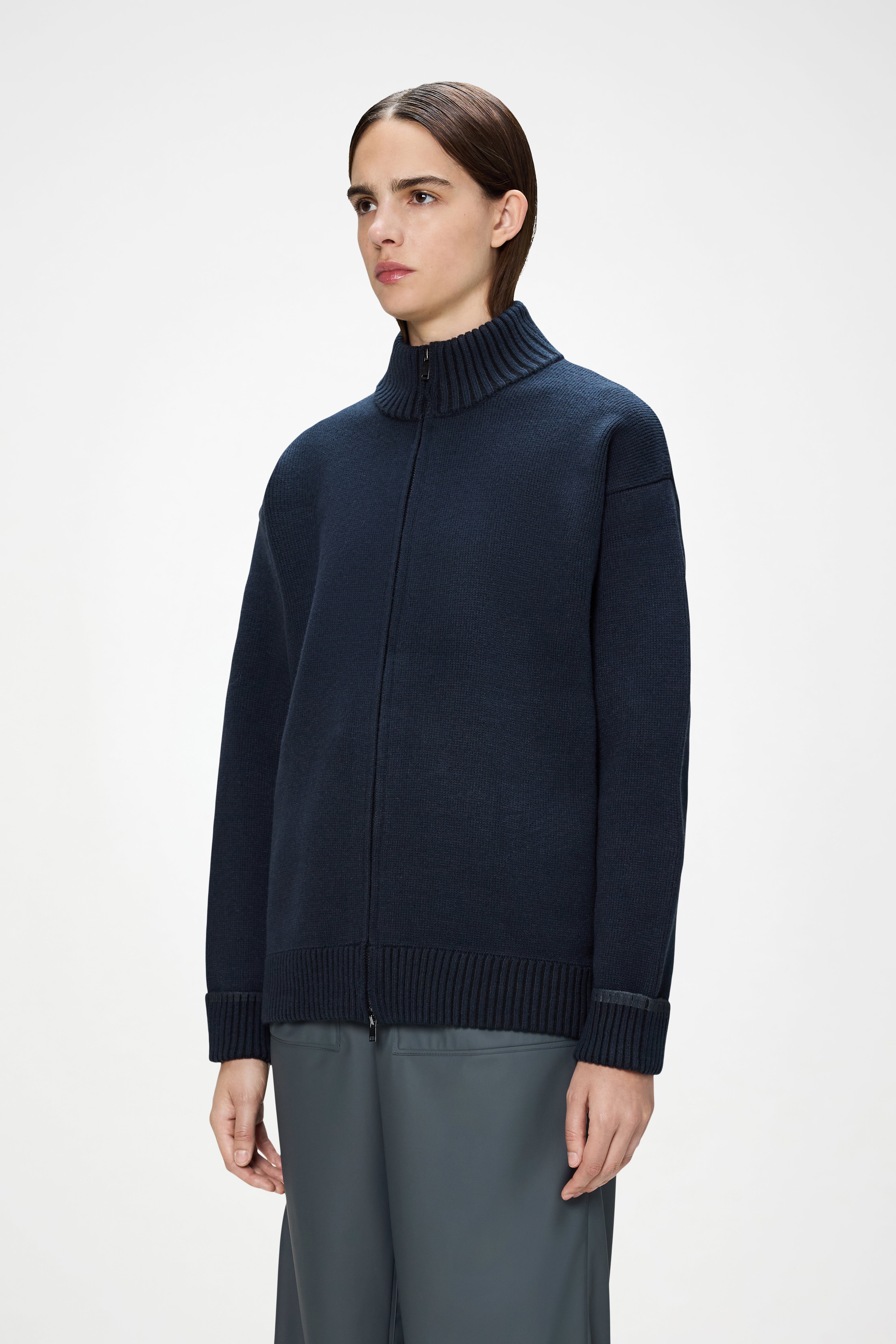 Sowa Knit Zip Cardigan
