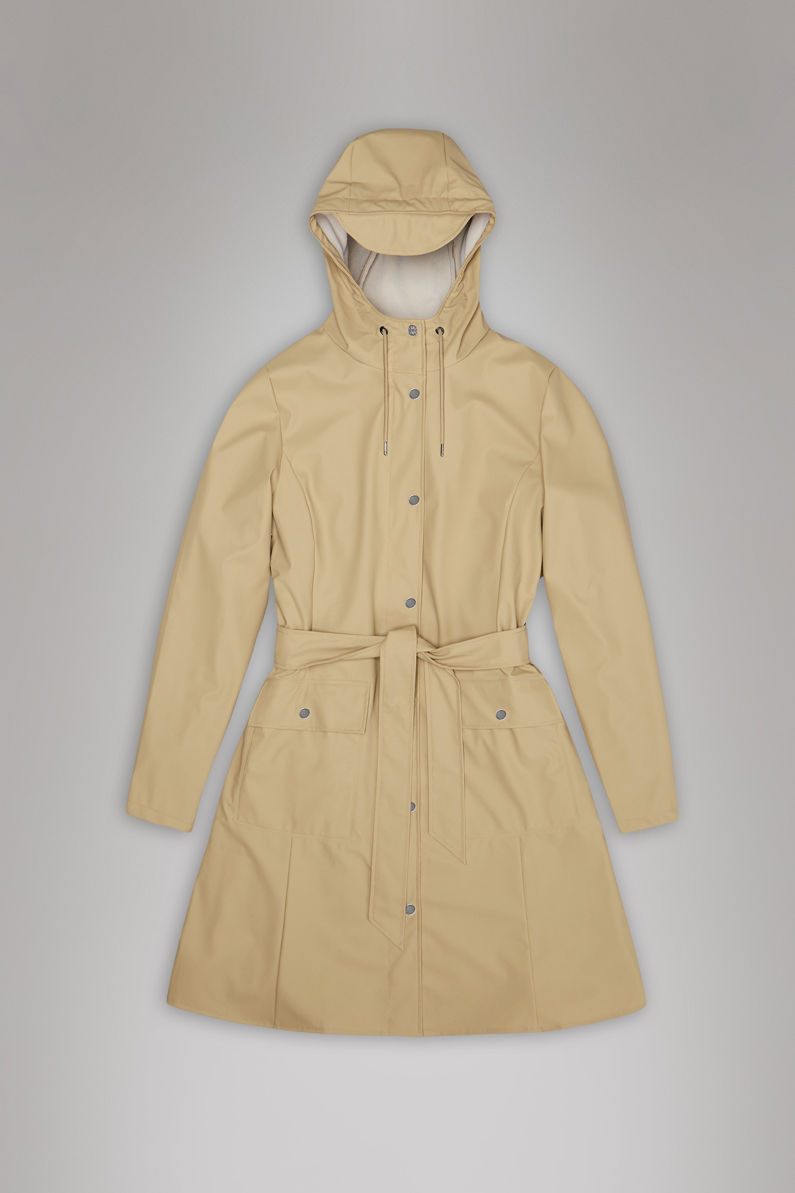 RAINS Curve Long Jacket
Sand Jacket