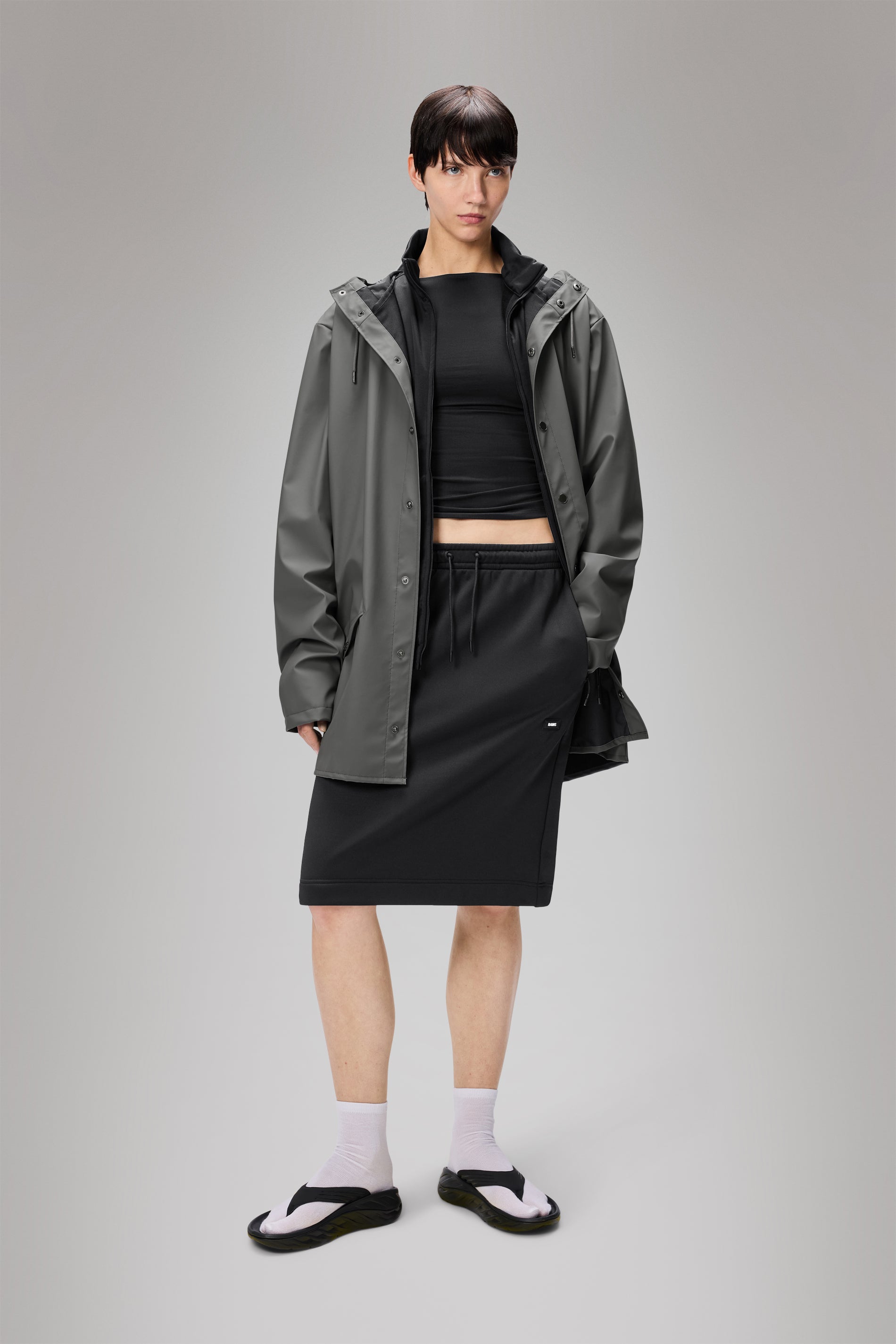 RAINS Jacket Grey Jacket