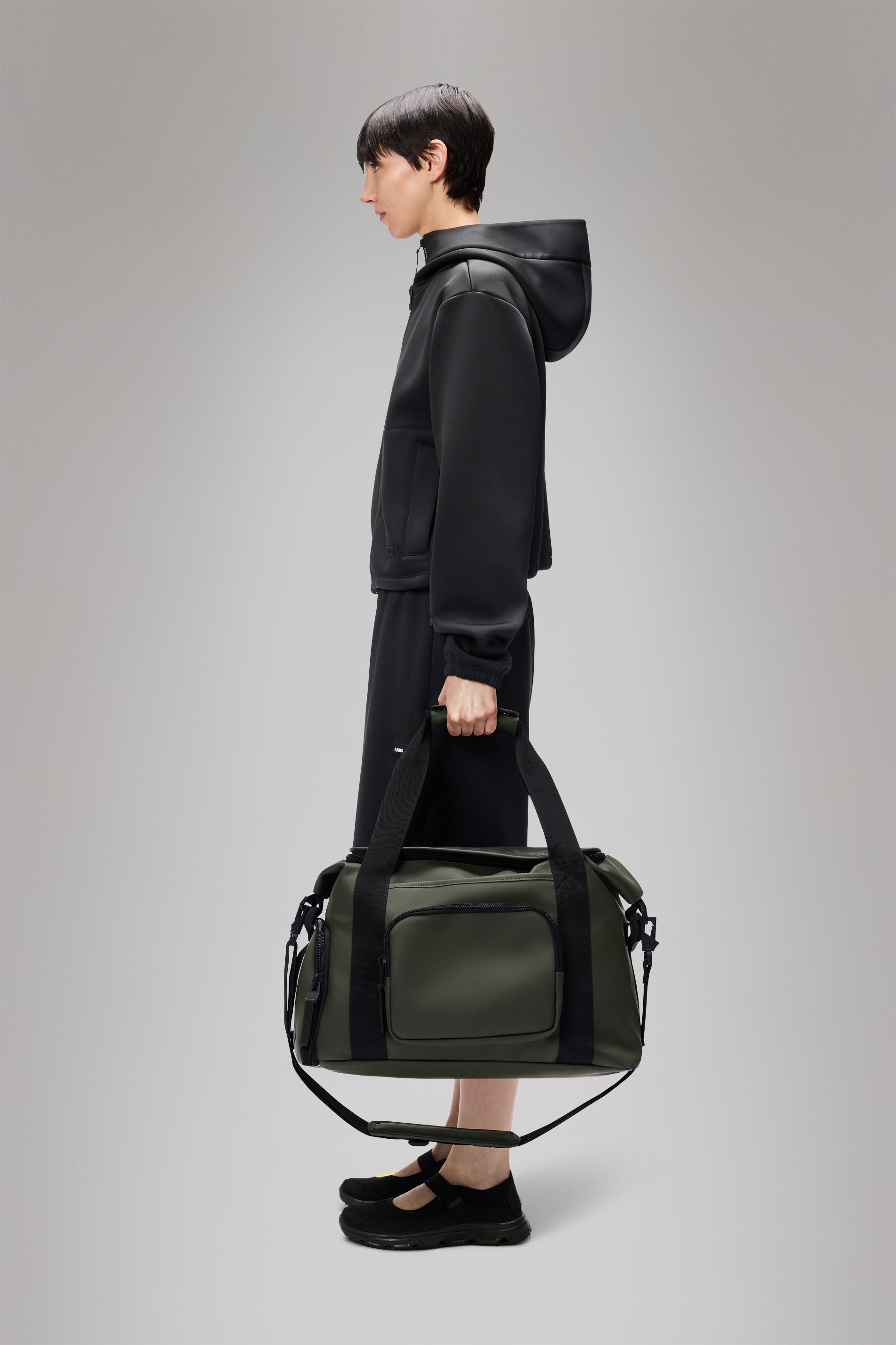 RAINS Texel Kit Bag Large Green 51L H35 x D28 x W52 cm Weekender