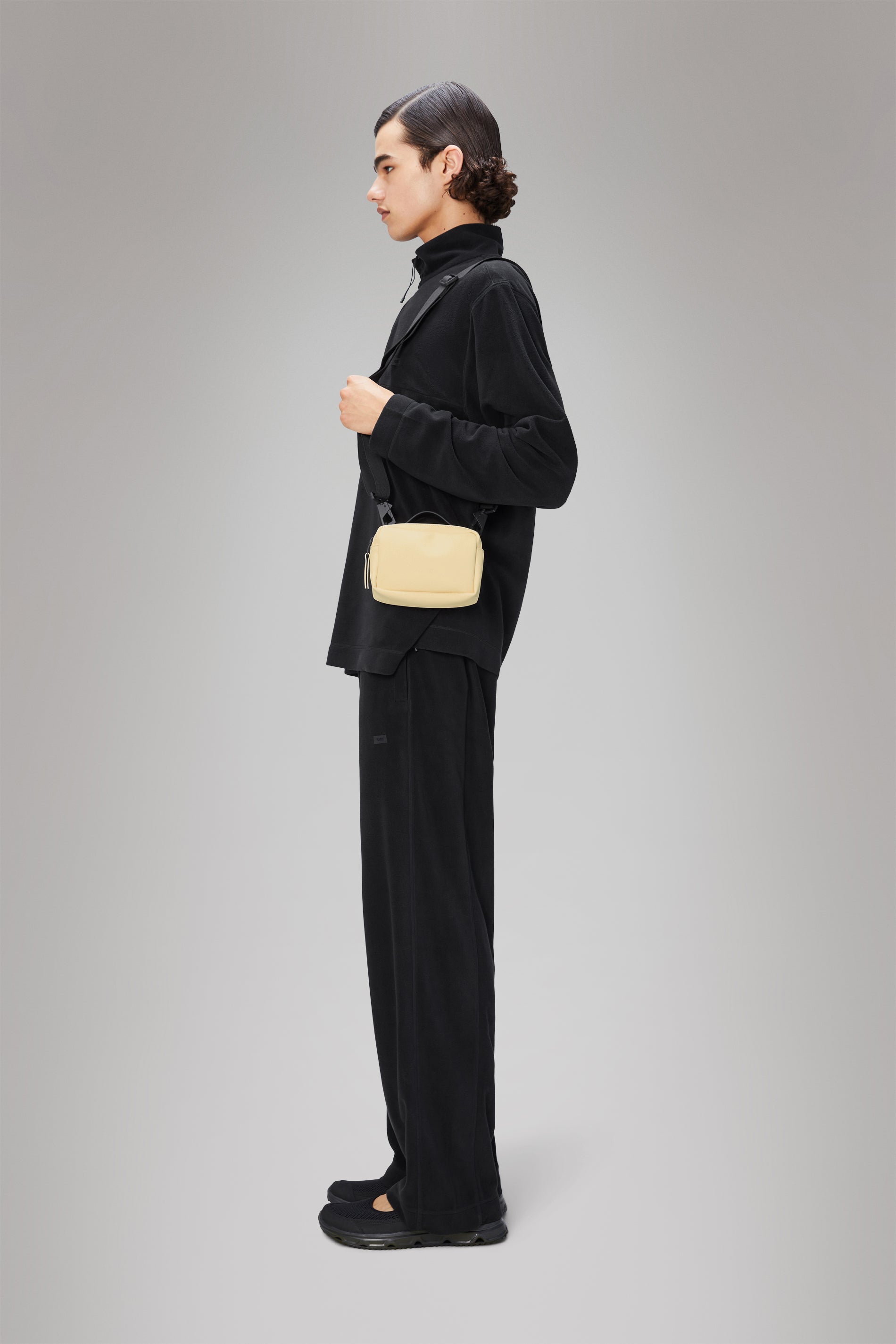 RAINS Box Bag Micro Gleam Crossbody