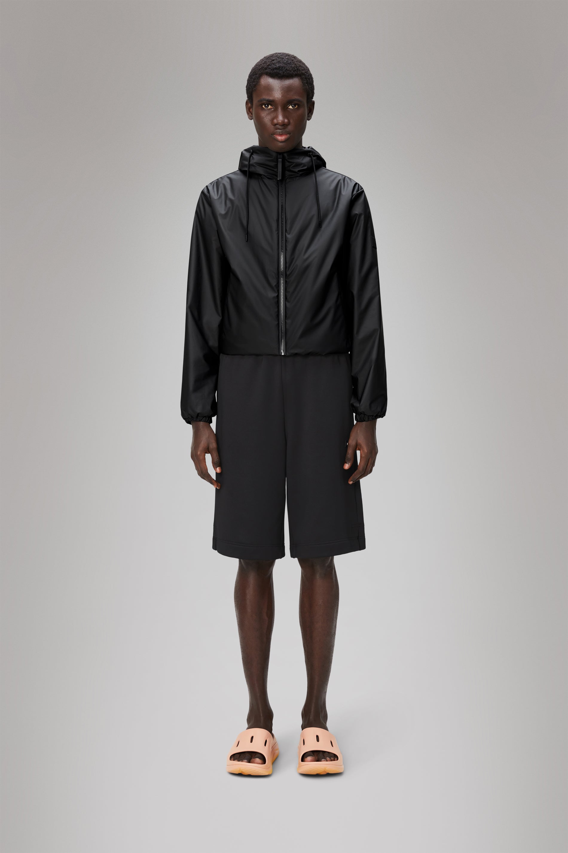 RAINS Lohja Short Insulated Jacket Black Jacket