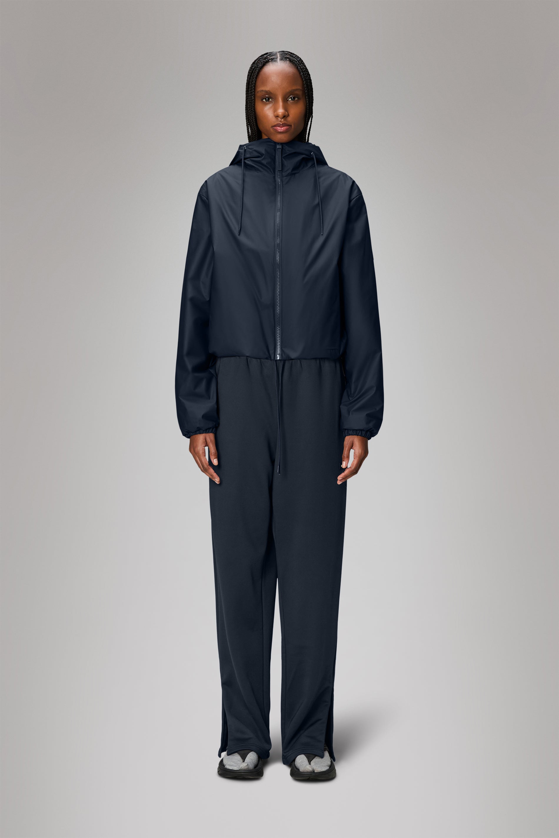 RAINS Lohja Short Insulated Jacket Navy Jacket