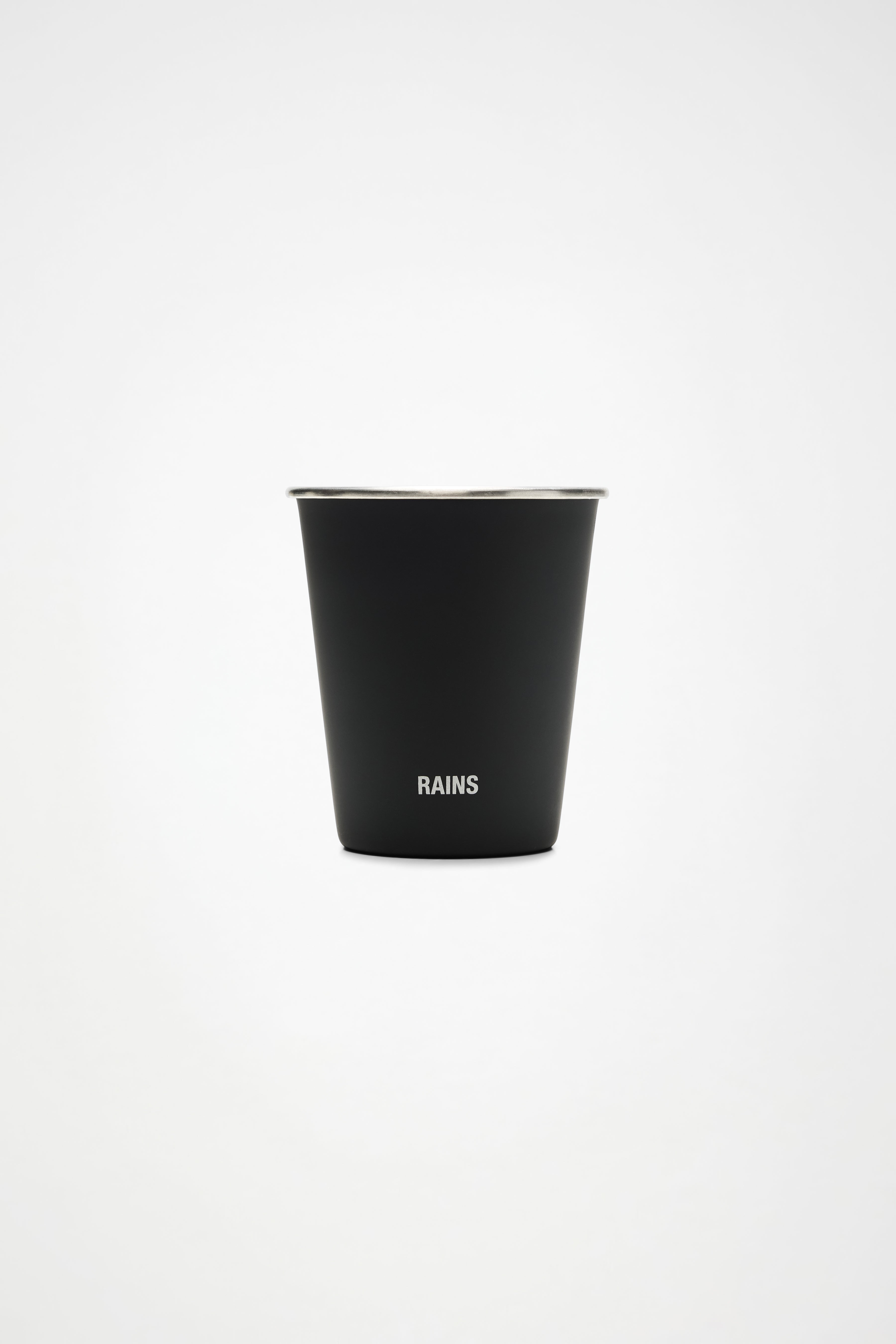 RAINS Stainless Steel 2-Pack Cups 300ml Black