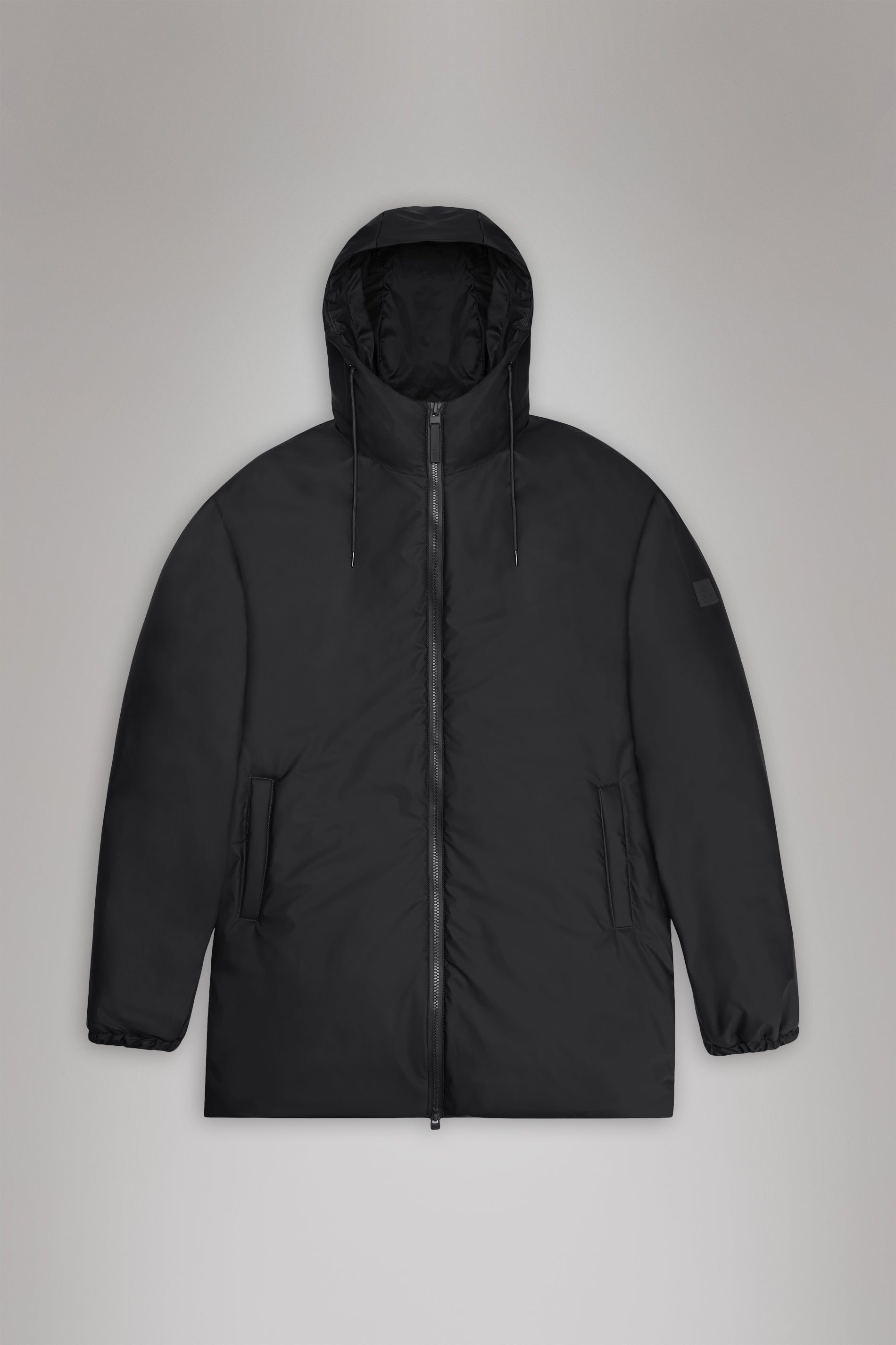 RAINS Lohja Long Insulated Jacket Black Jacket