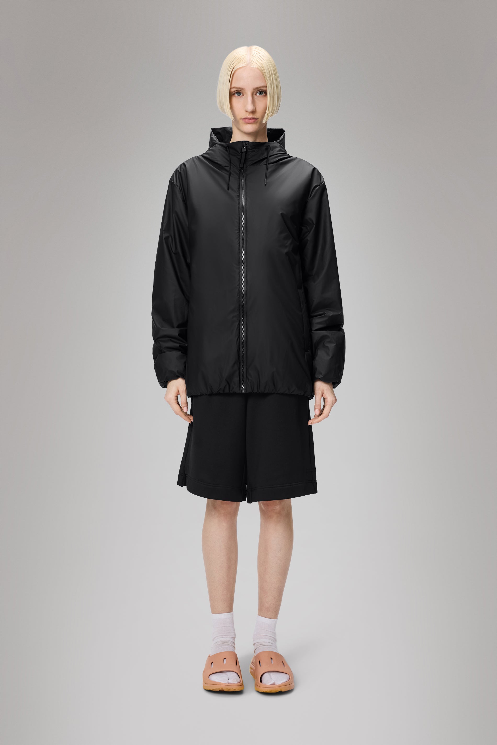 RAINS Lohja Insulated Jacket Black Jacket
