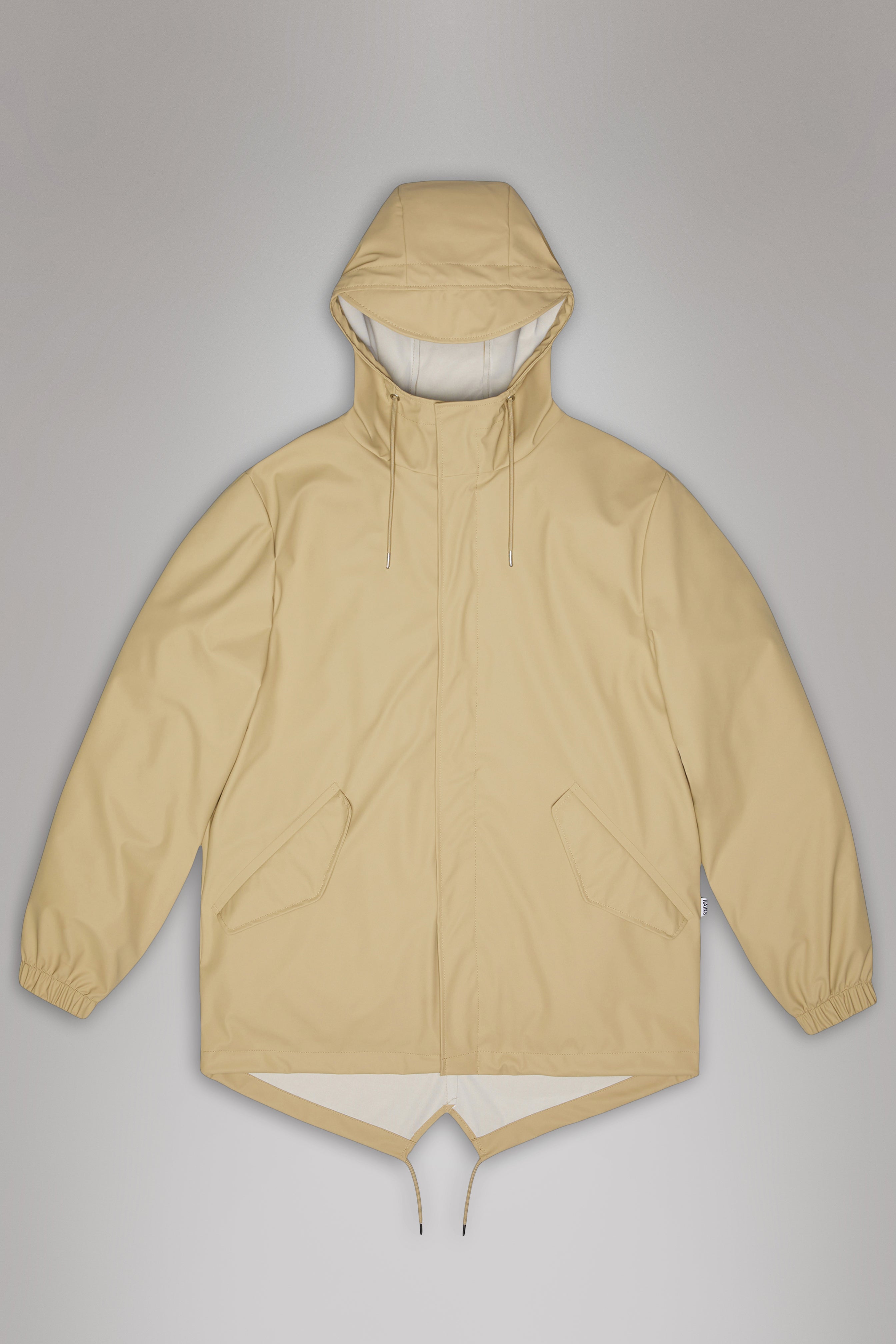 Rains Fishtail Jacket Sand Jacket