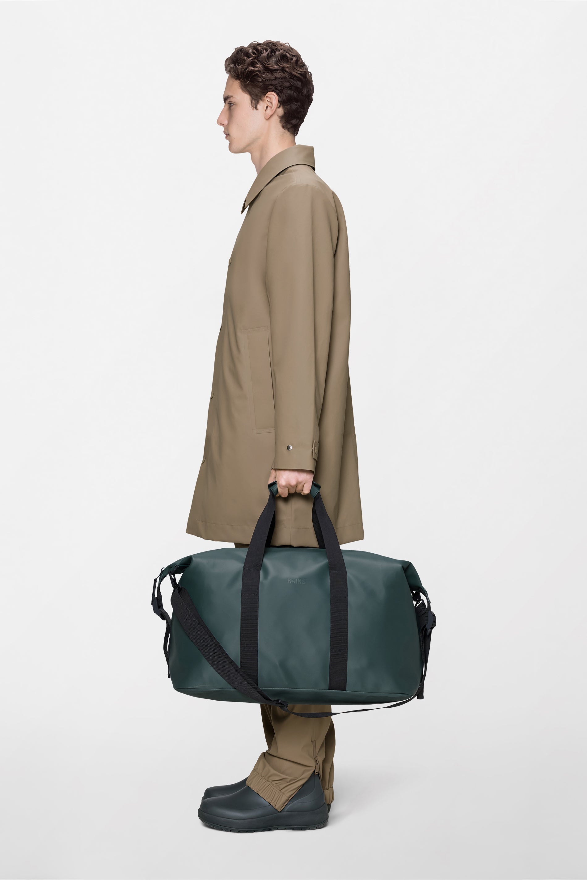 RAINS Hilo Weekend Bag Mystique 36L H27 x D24 x W53 cm Weekender
