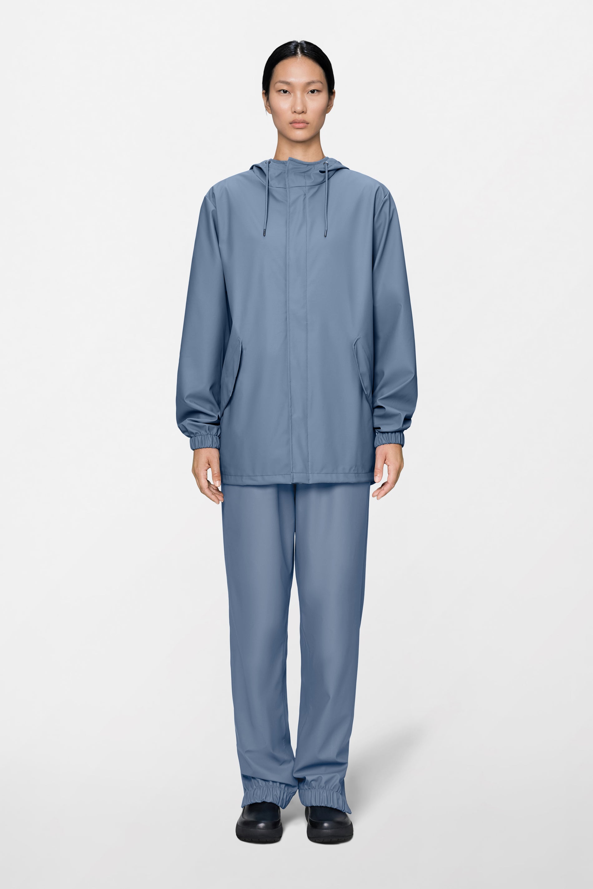 RAINS Fishtail Jacket Blue Dusk Jacket