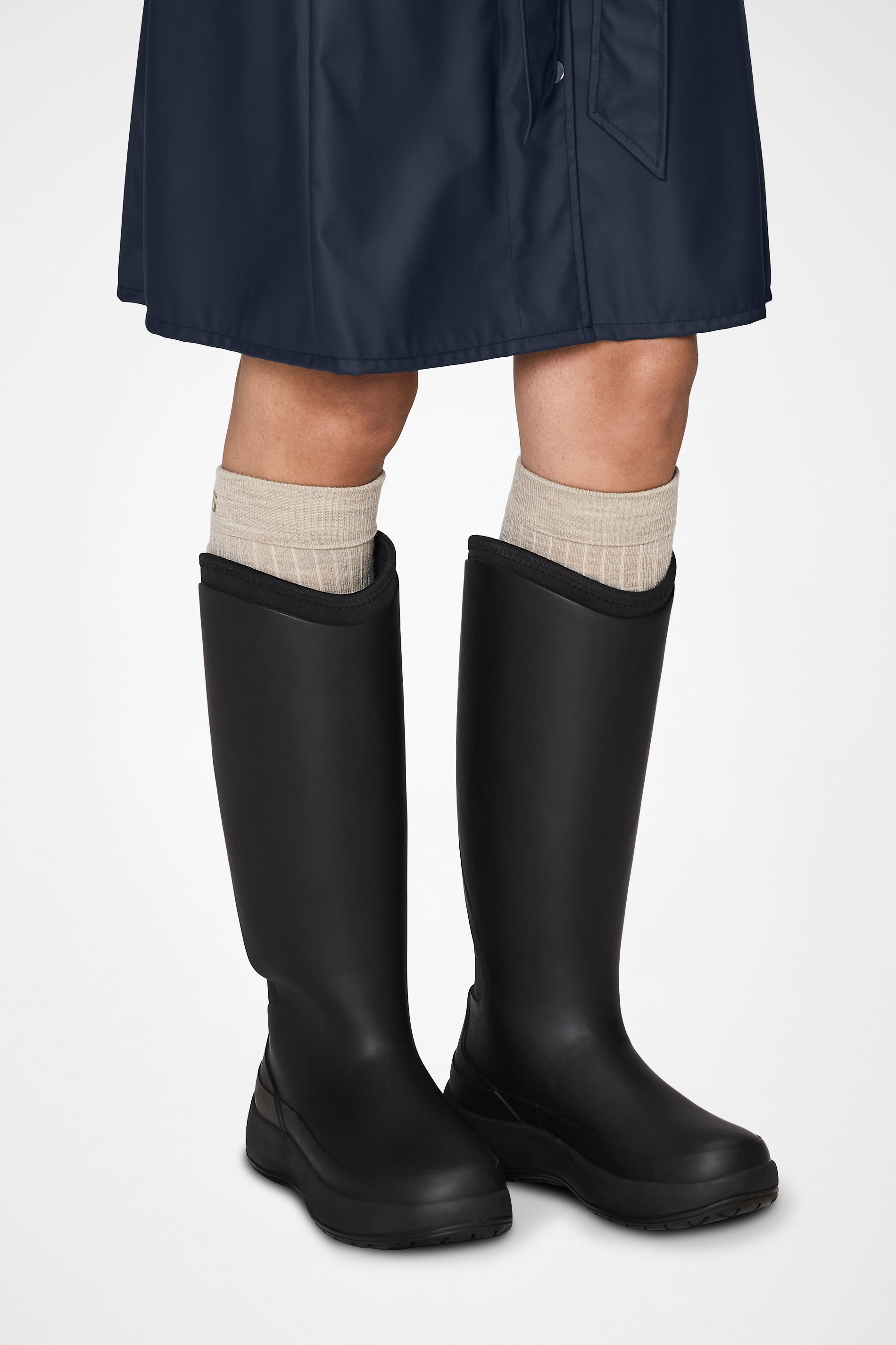 RAINS The Dry Boot W High Black Boot