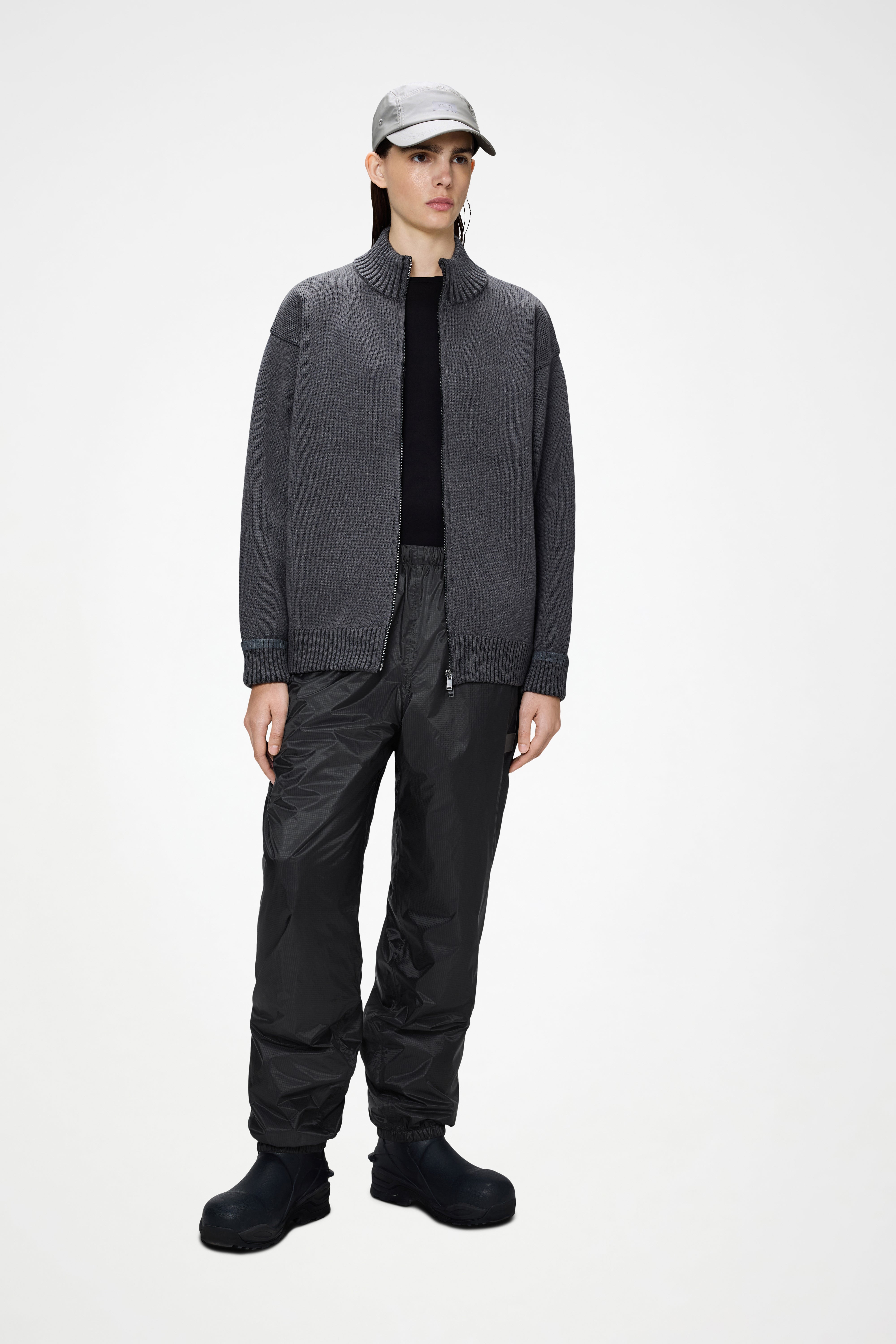 Sowa Knit Zip Cardigan