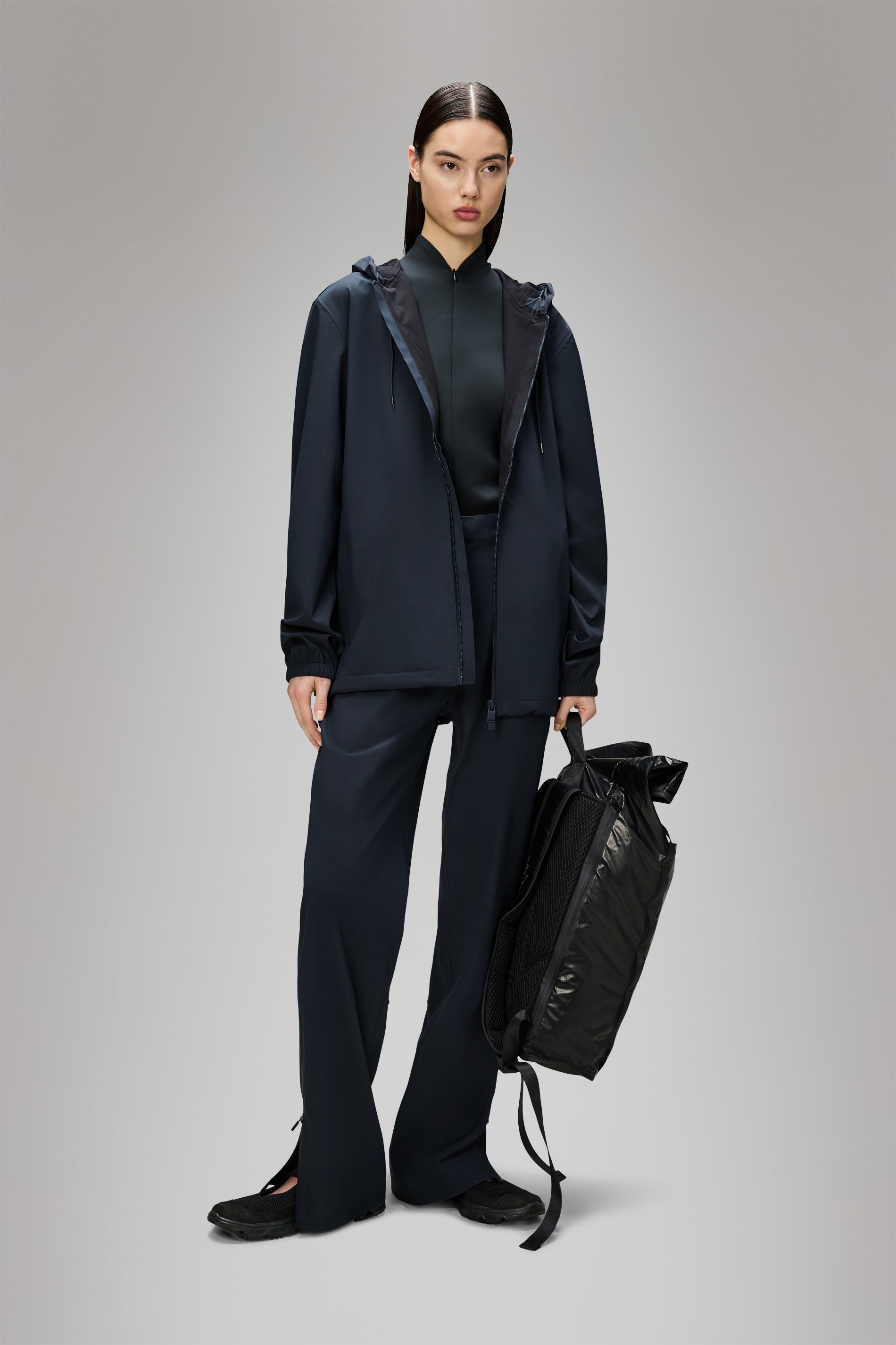 RAINS Suva Hardshell Jacket Navy Jacket