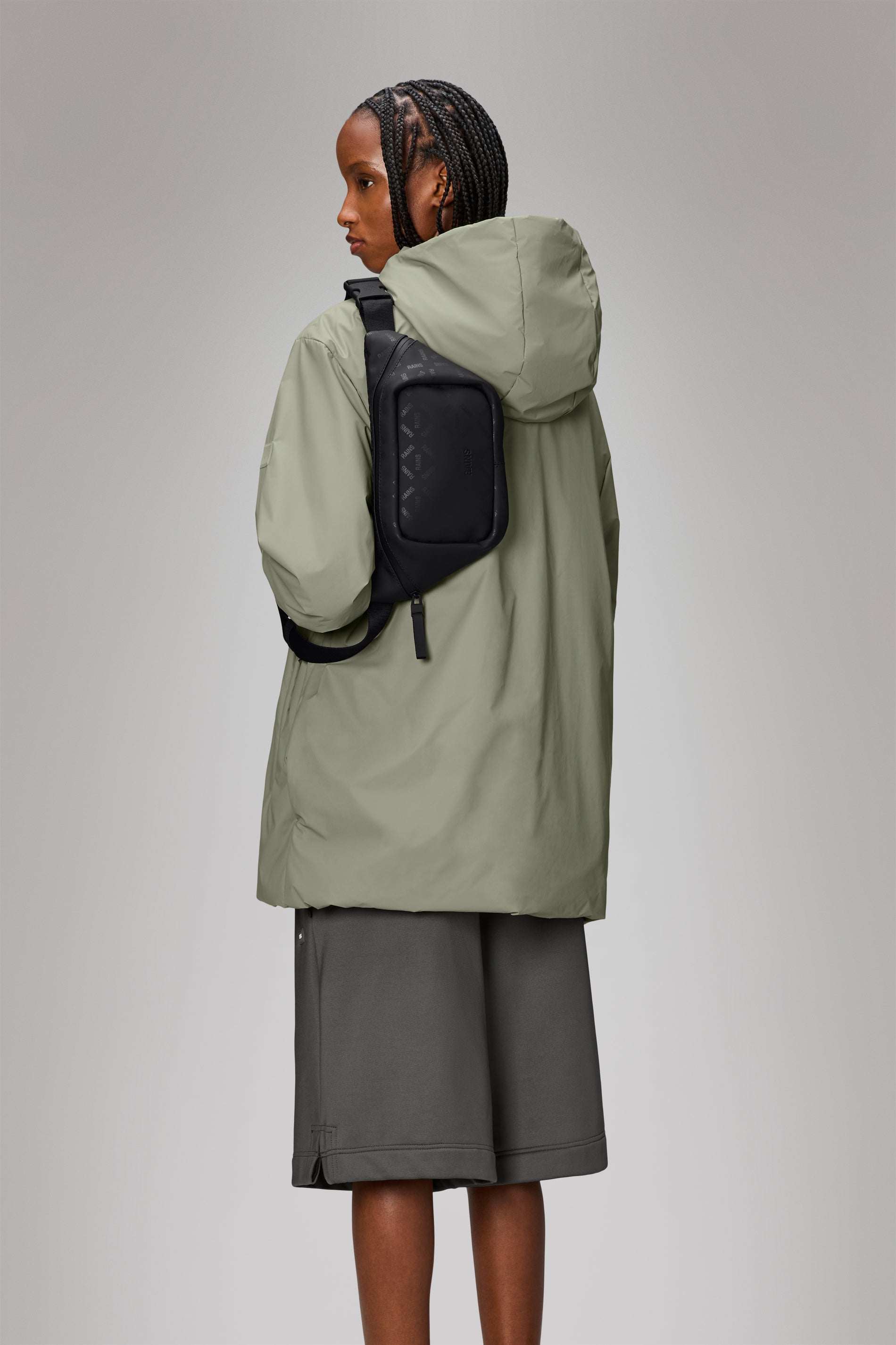 RAINS Bum Bag Mini House 4.30L H17 x D8 x W32 cm Bum bag