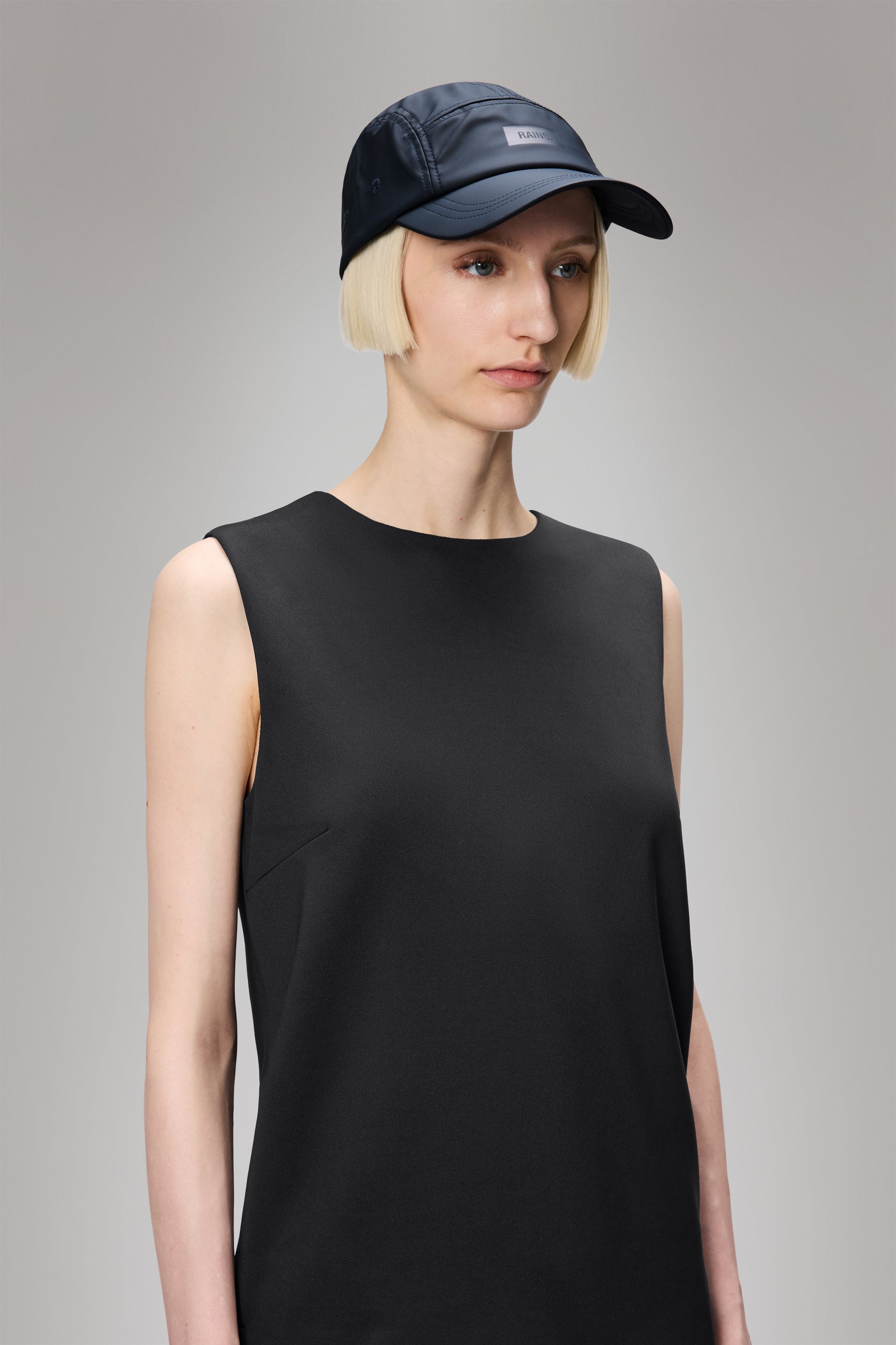 RAINS 5 Panel Cap Navy Headwear