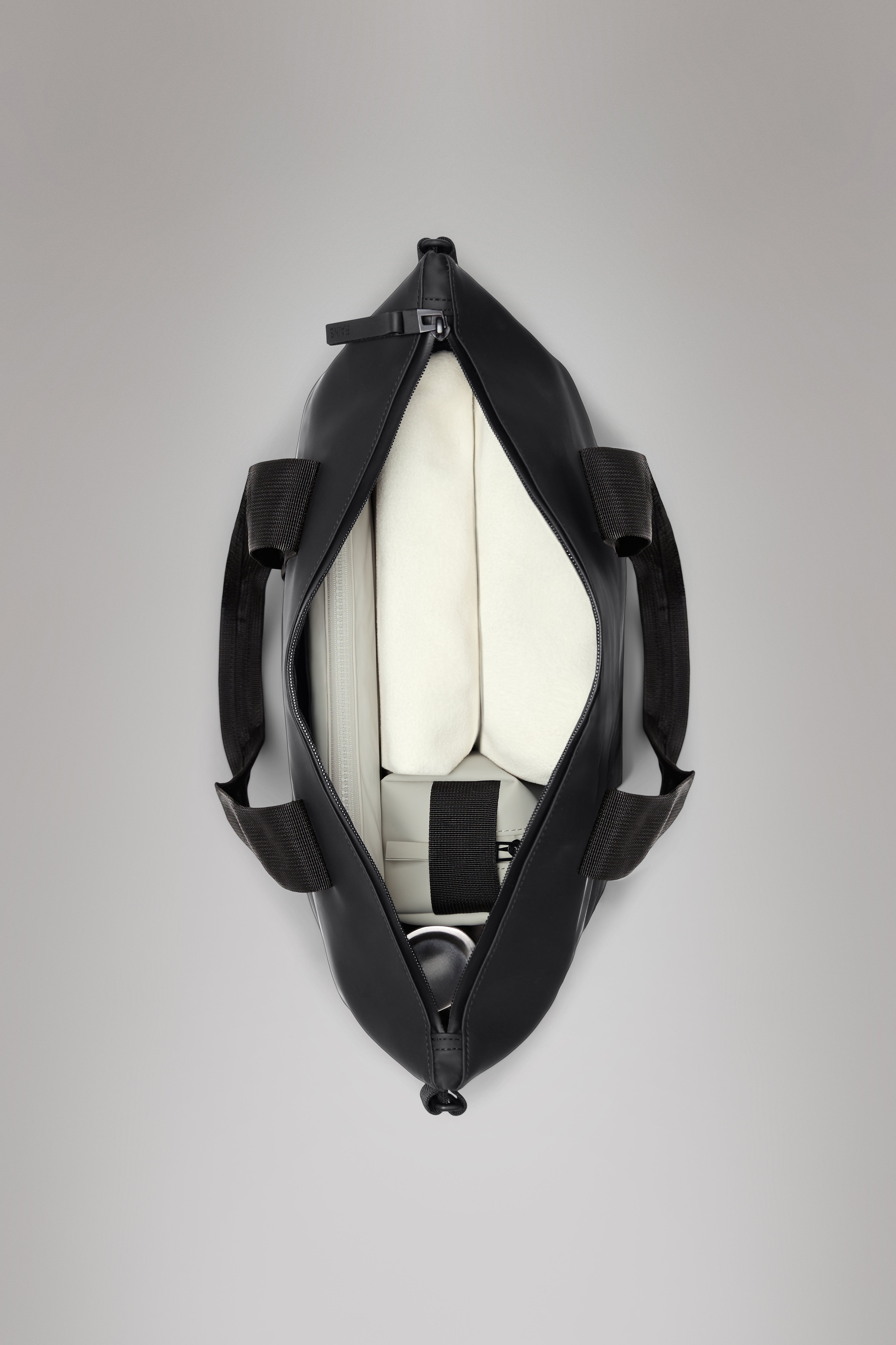 RAINS Tote Bag Mini Black Tote