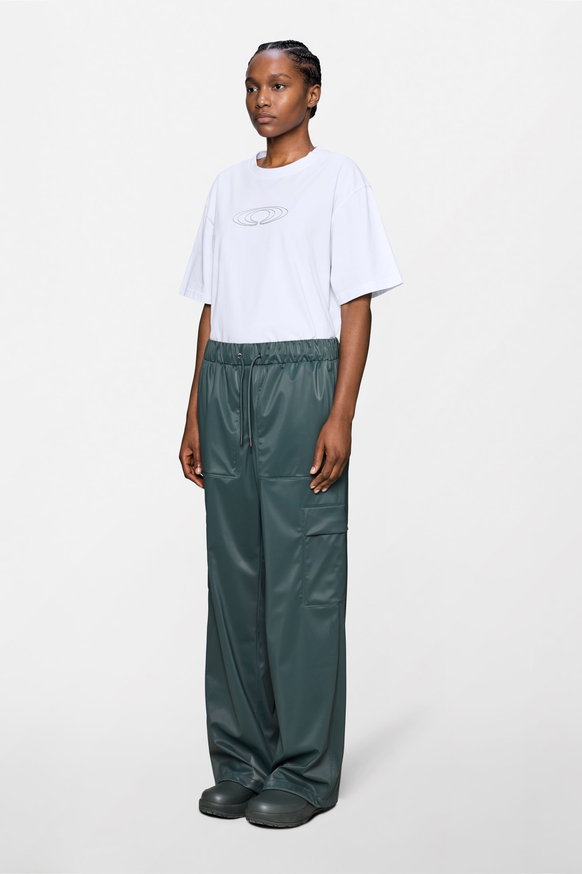 RAINS Cargo Rain Pants Wide Mystique Pants