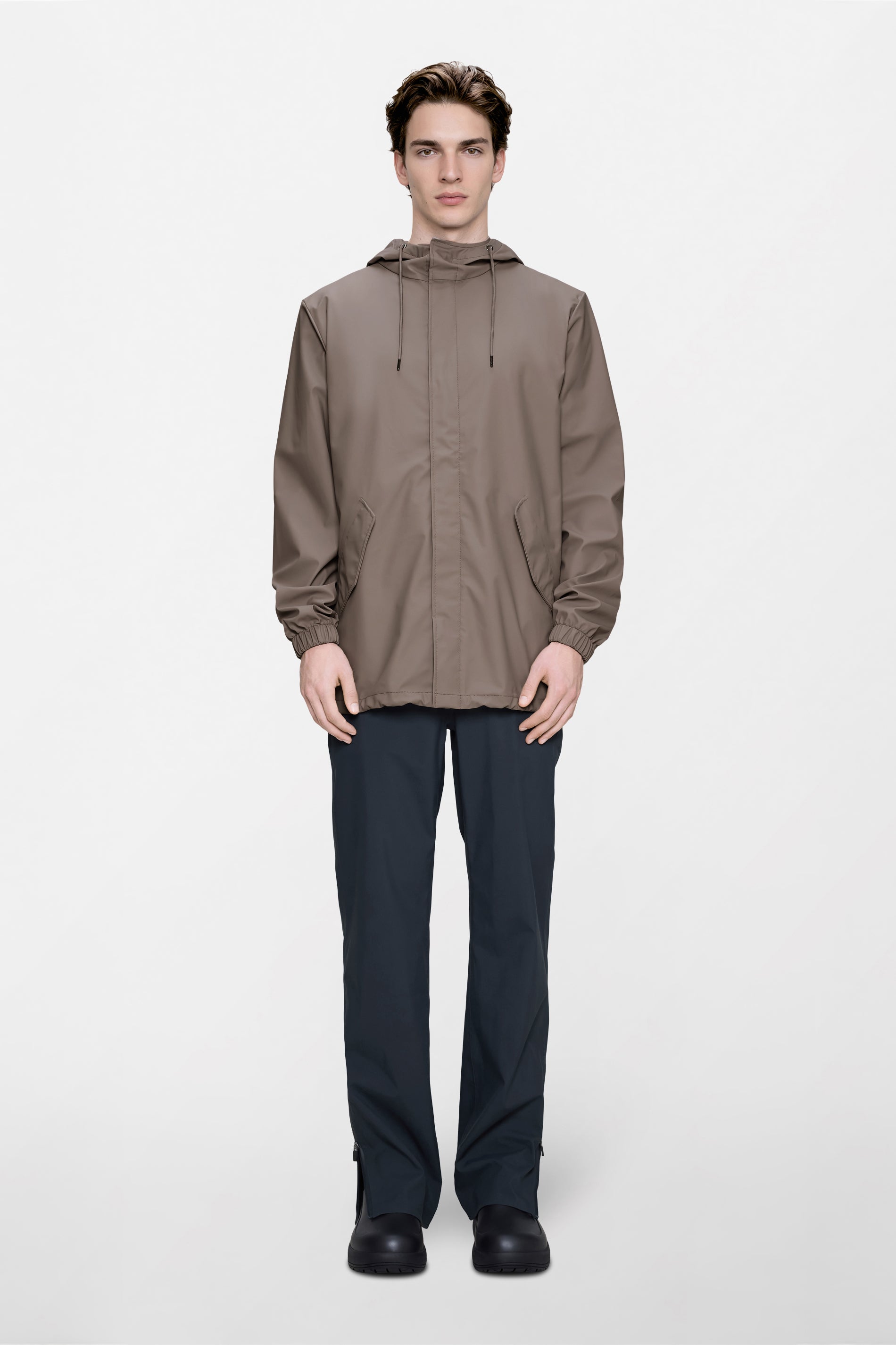 RAINS Fishtail Jacket Cinder Jacket