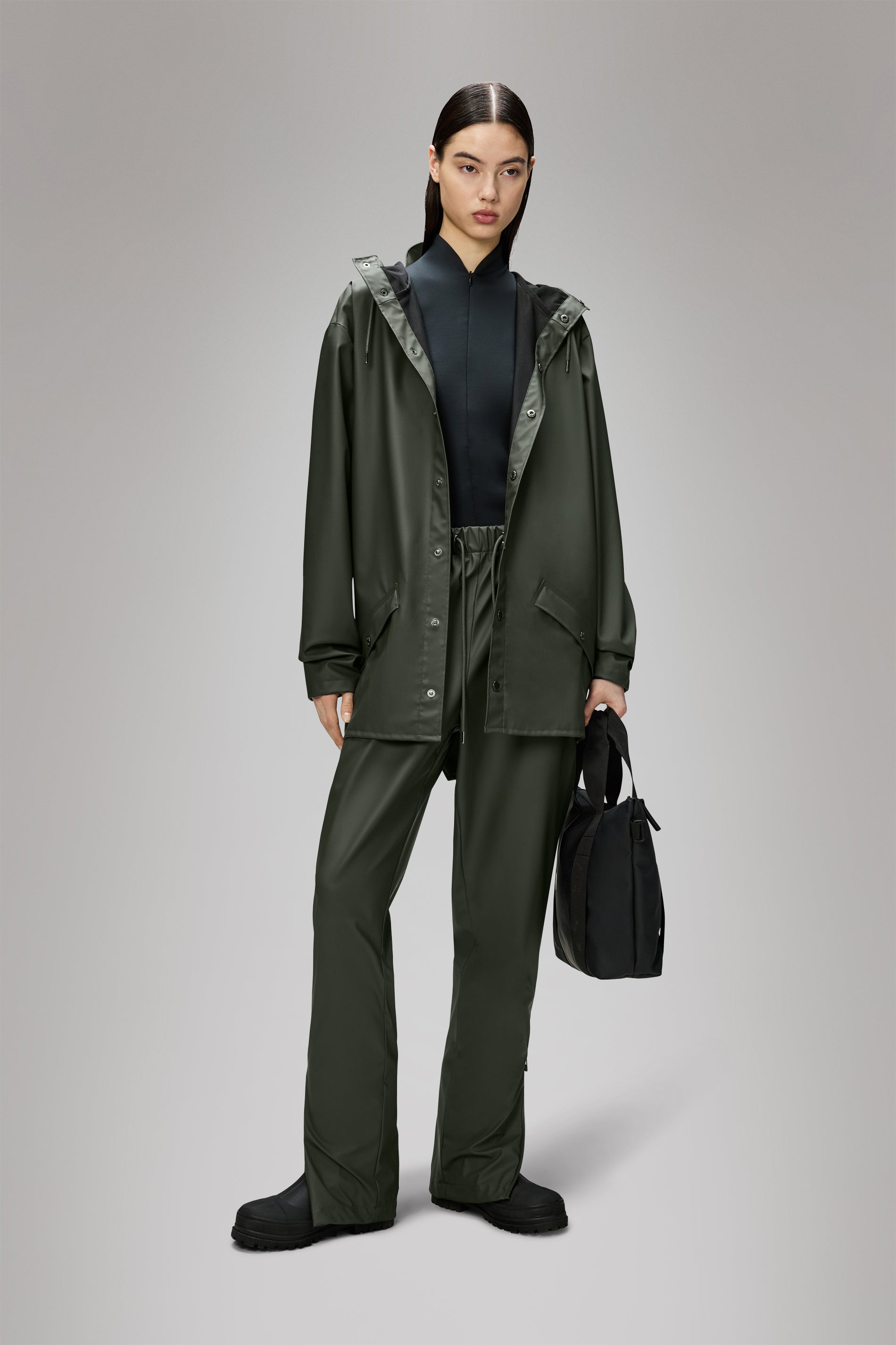 RAINS Jacket Green Jacket