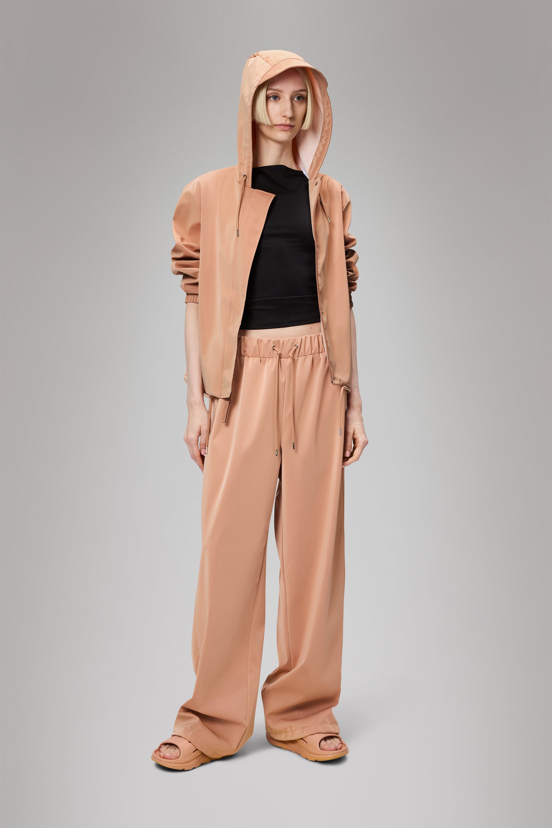 RAINS String W Jacket Coy Jacket