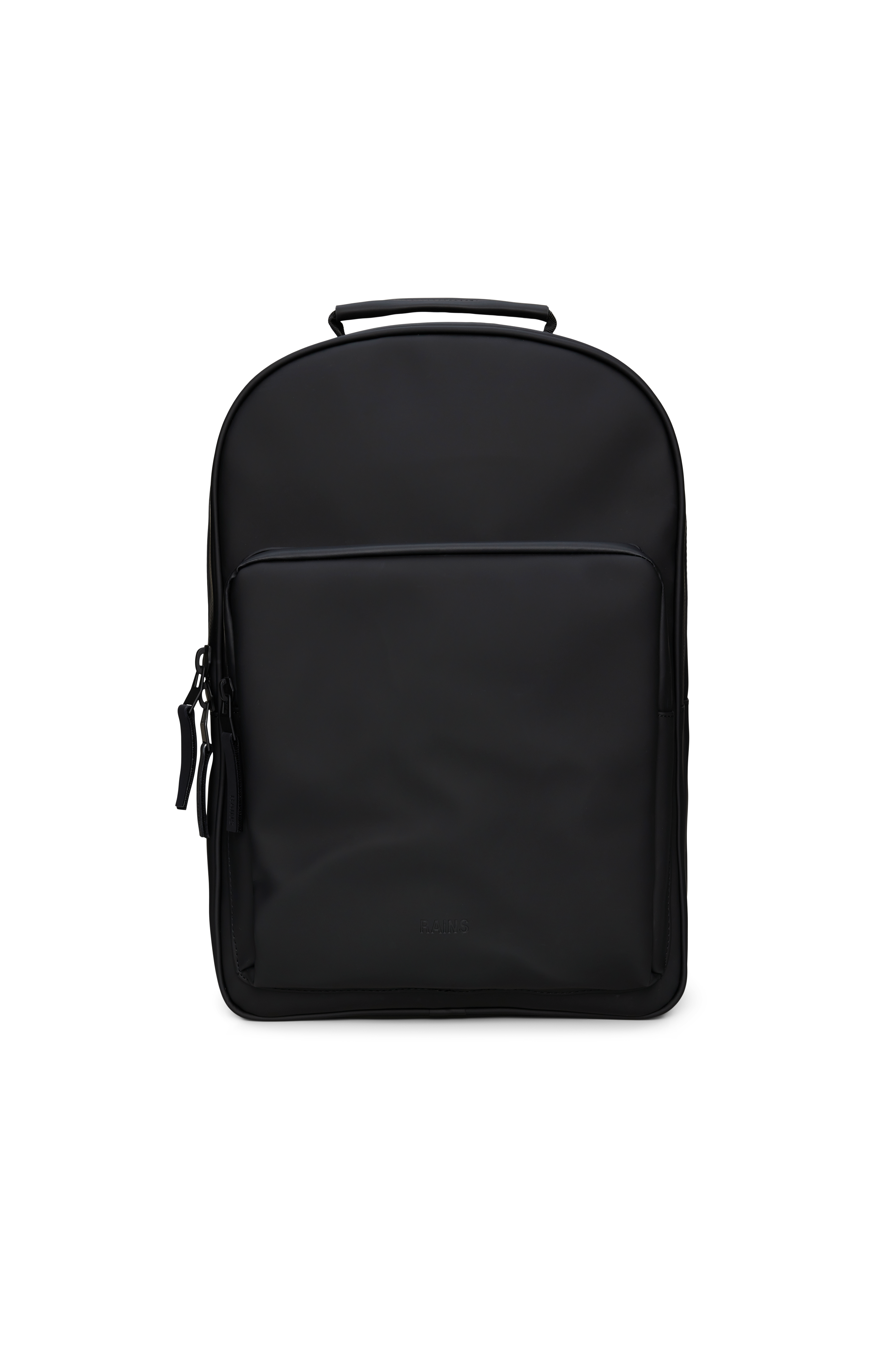 RAINS Book Daypack Large Black Backpack