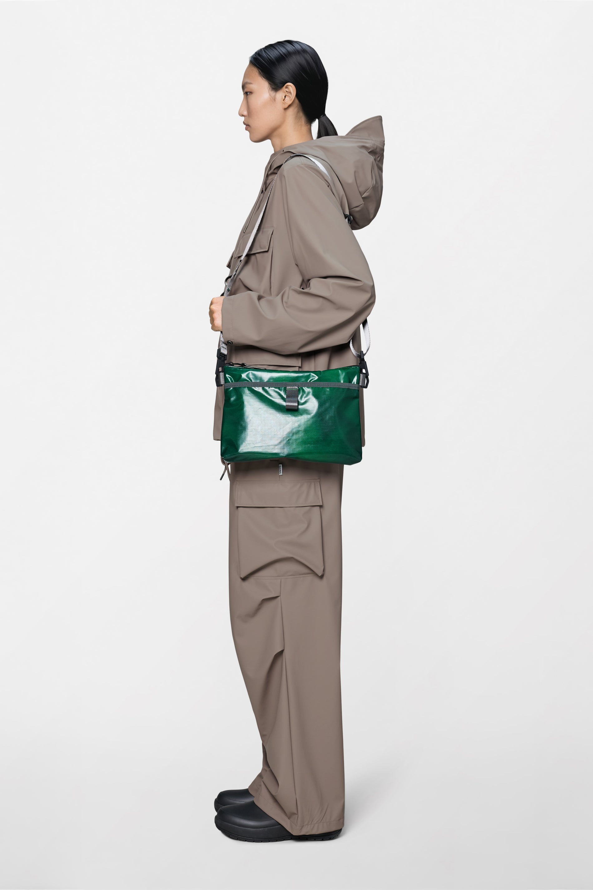 RAINS Sibu Musette Bag Envy Crossbody