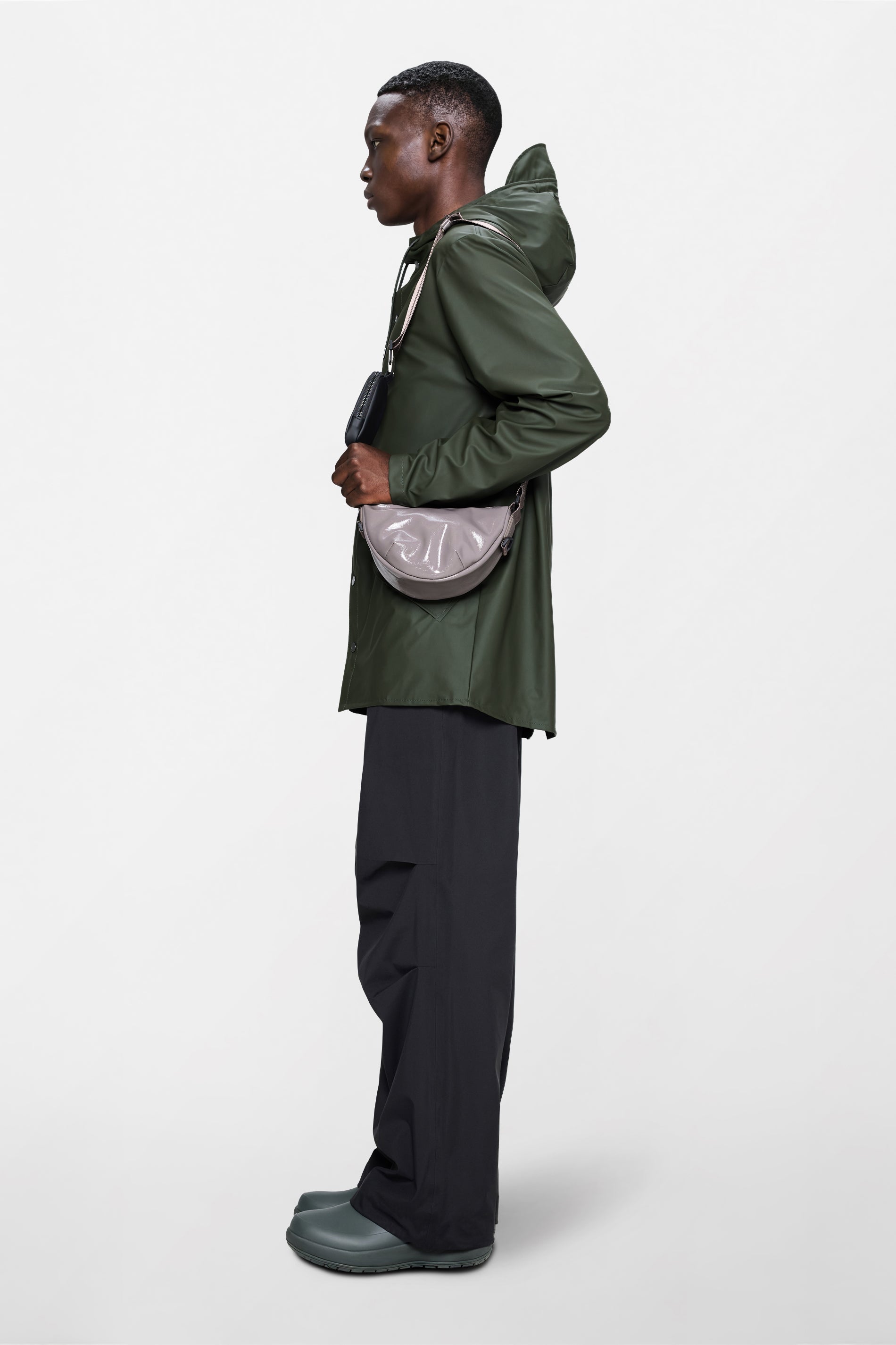 RAINS Valera Shoulder Bag Mini Cinder Glaze Crossbody