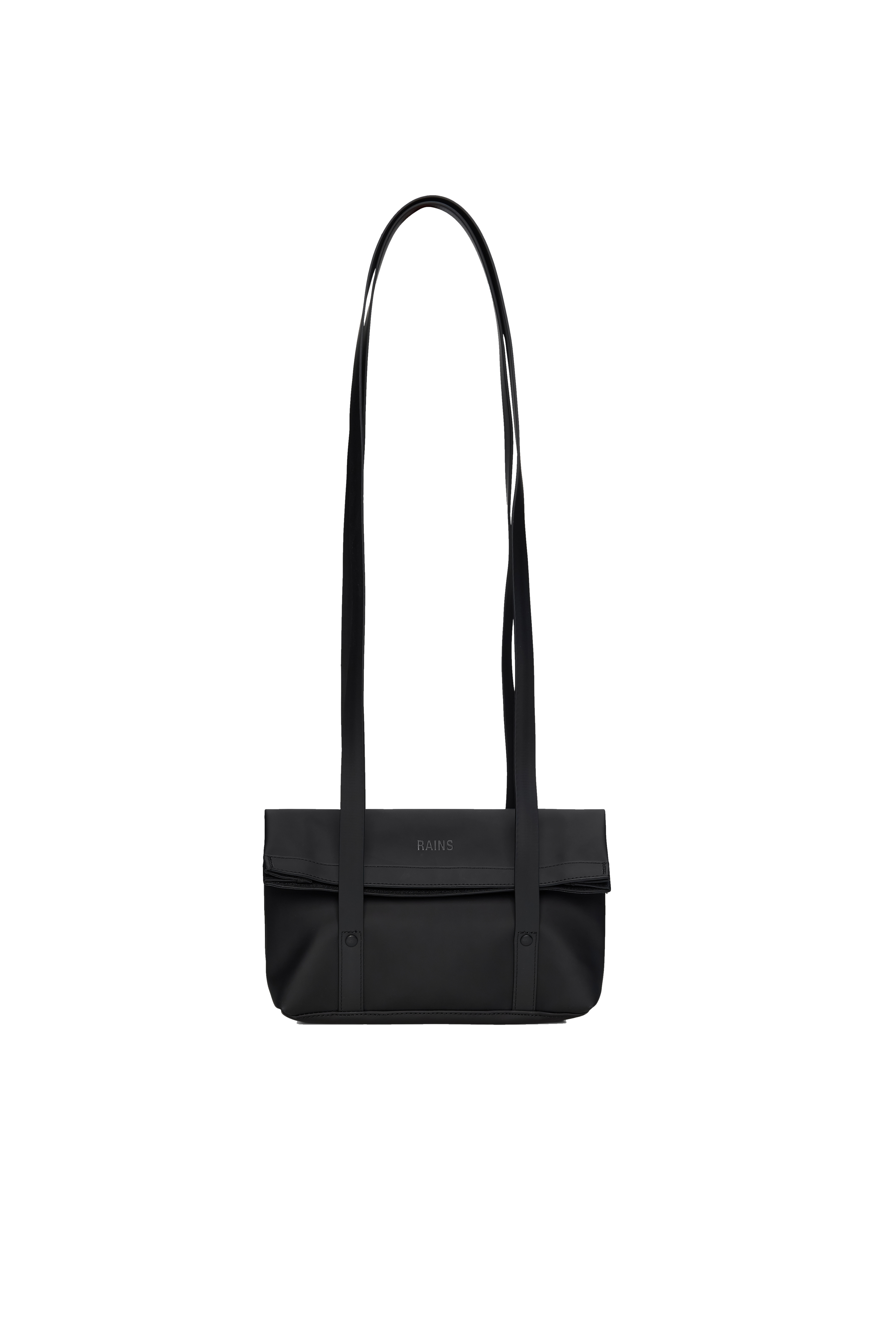 RAINS 2 Strap Crossbody Bag Black Crossbody