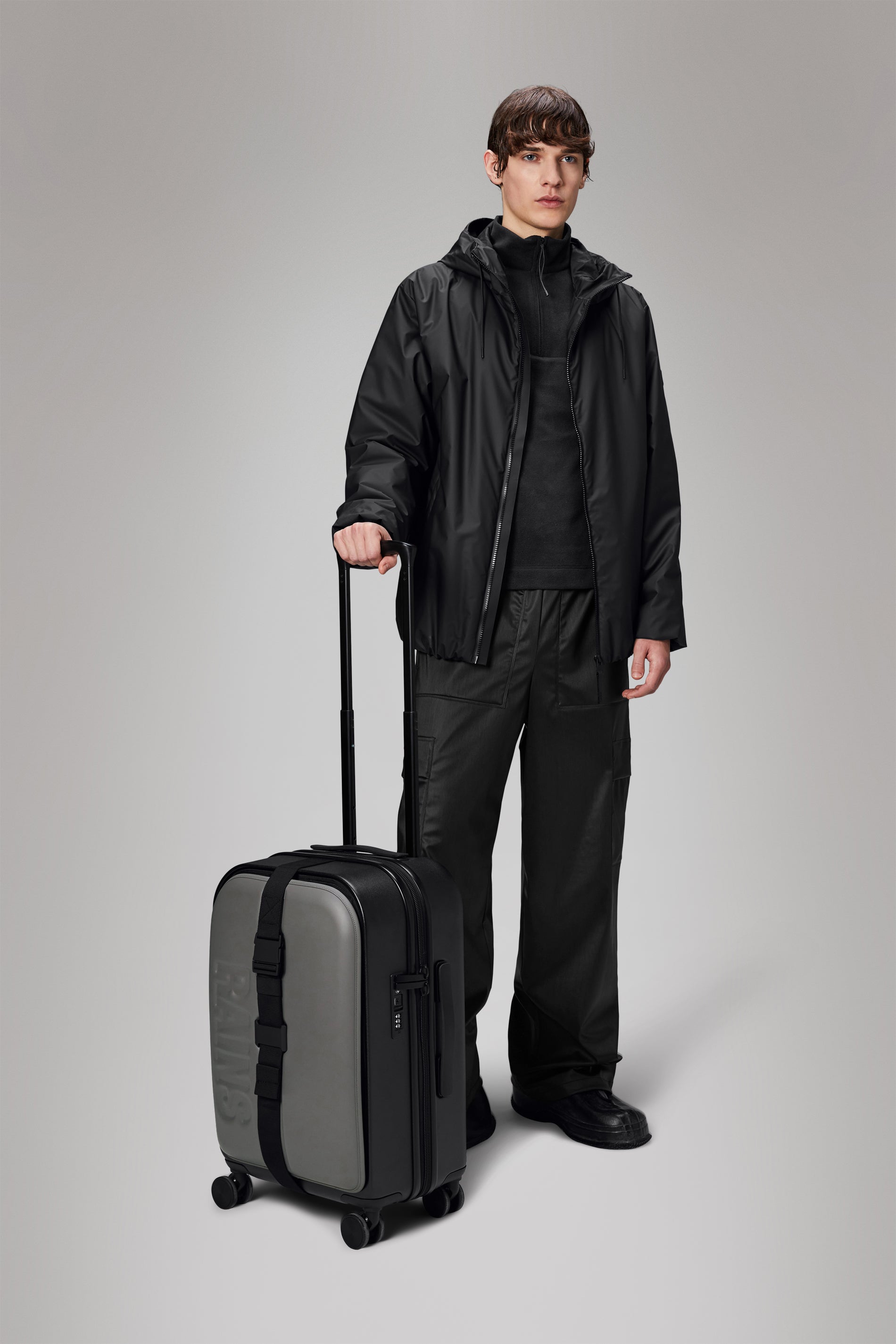 RAINS Texel Cabin Trolley Grey Trolley