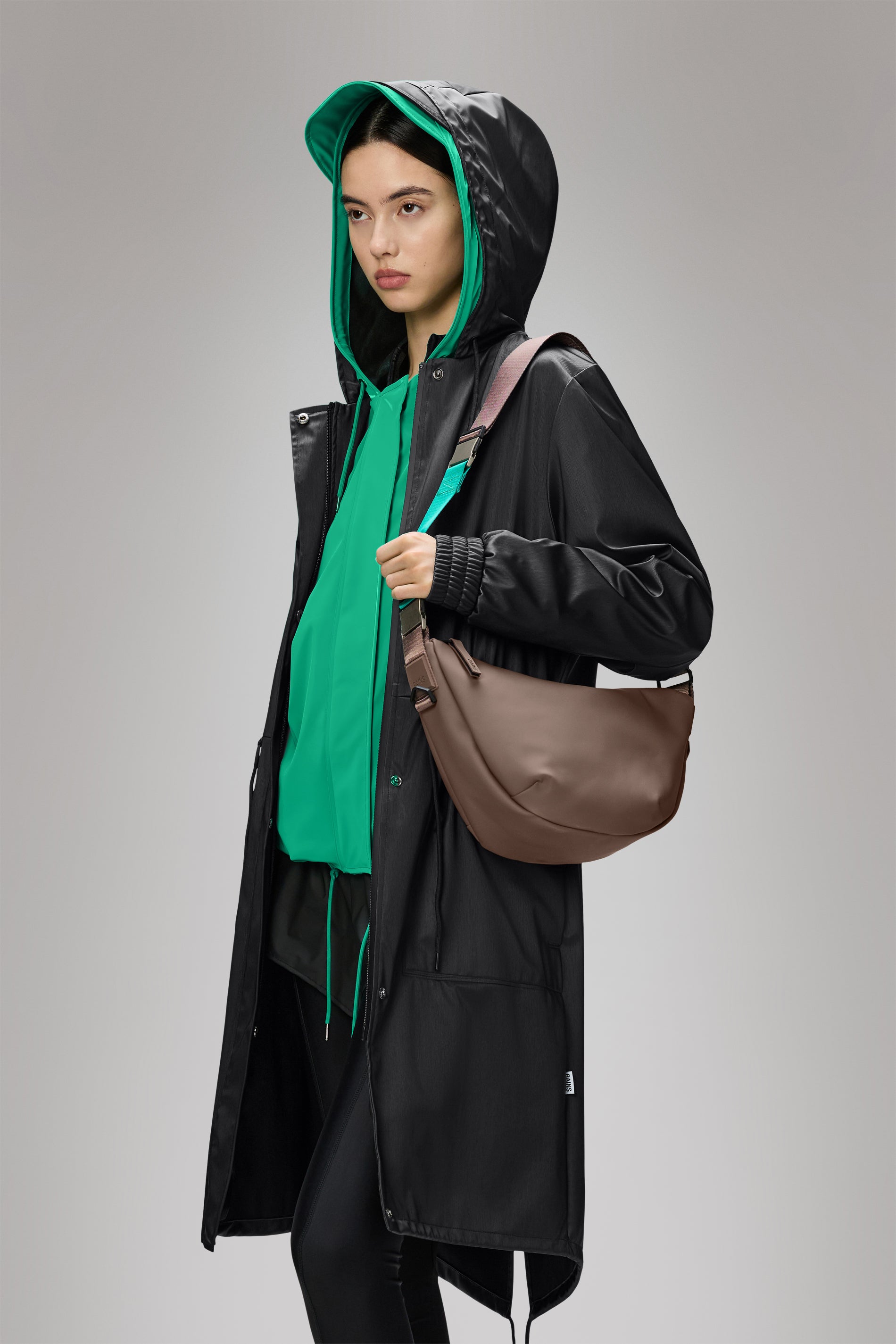 RAINS Valera Shoulder Bag Shade Crossbody