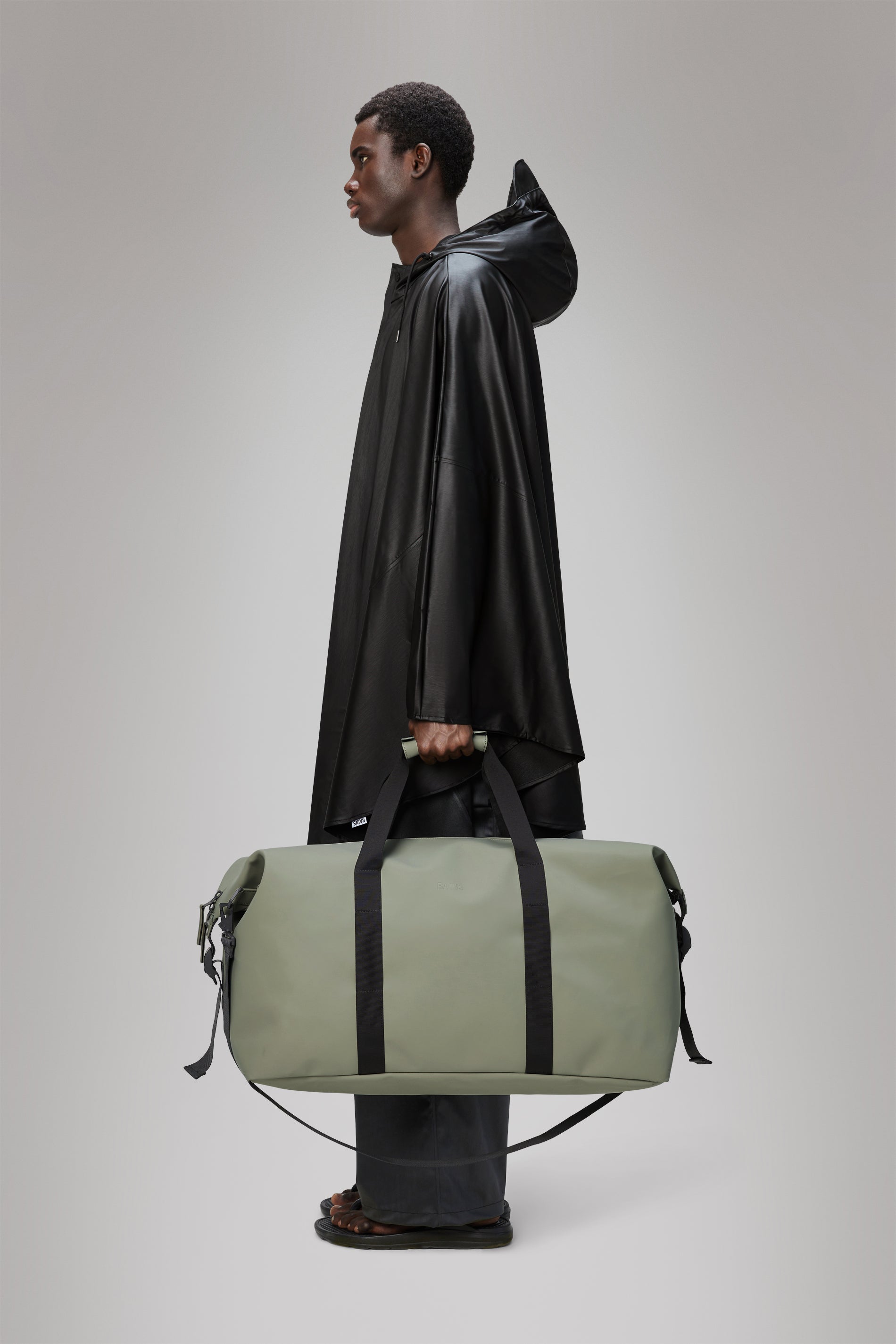 RAINS Hilo Weekend Bag Large Drift 47L H29 x D27 x W60 cm Weekender