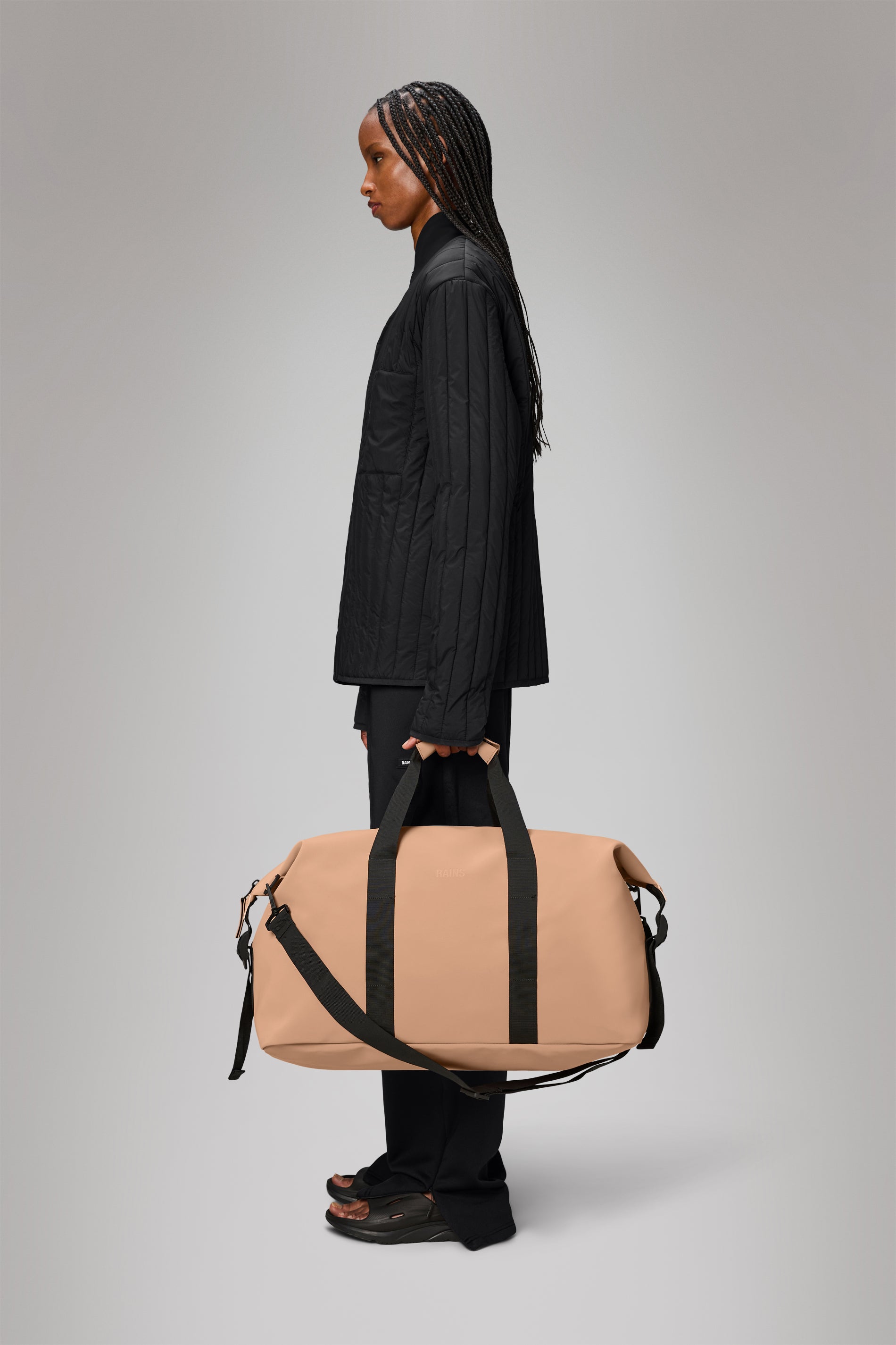 RAINS Hilo Weekend Bag Coy Weekender