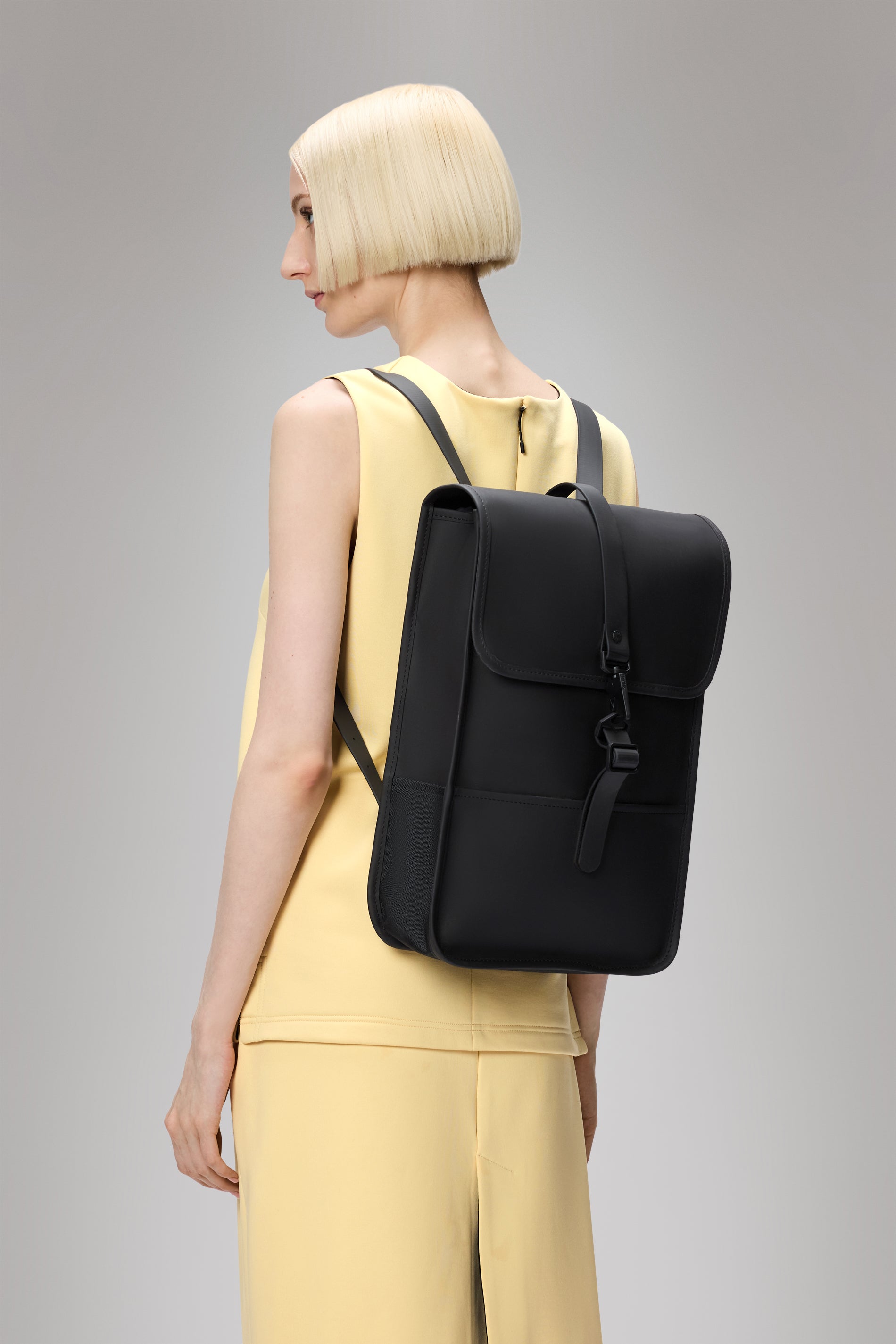 RAINS Backpack Mini Black Backpack