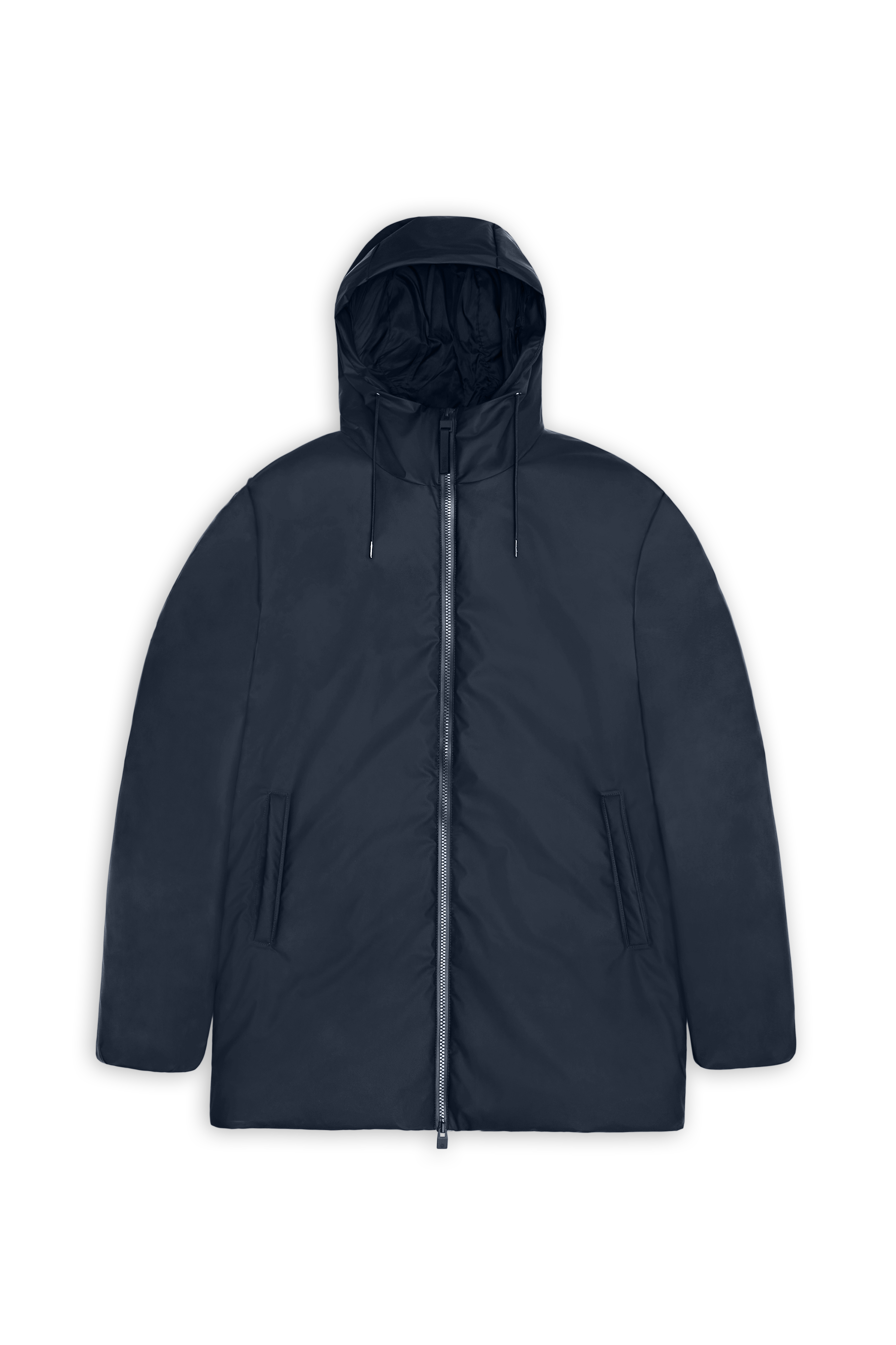 RAINS Lohja Long Insulated Jacket Navy Jacket