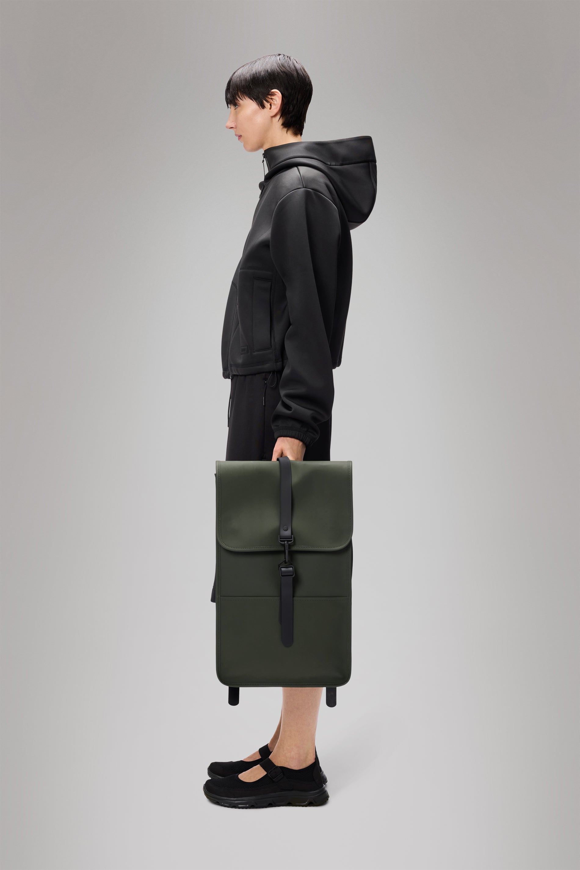 RAINS Backpack Green Backpack