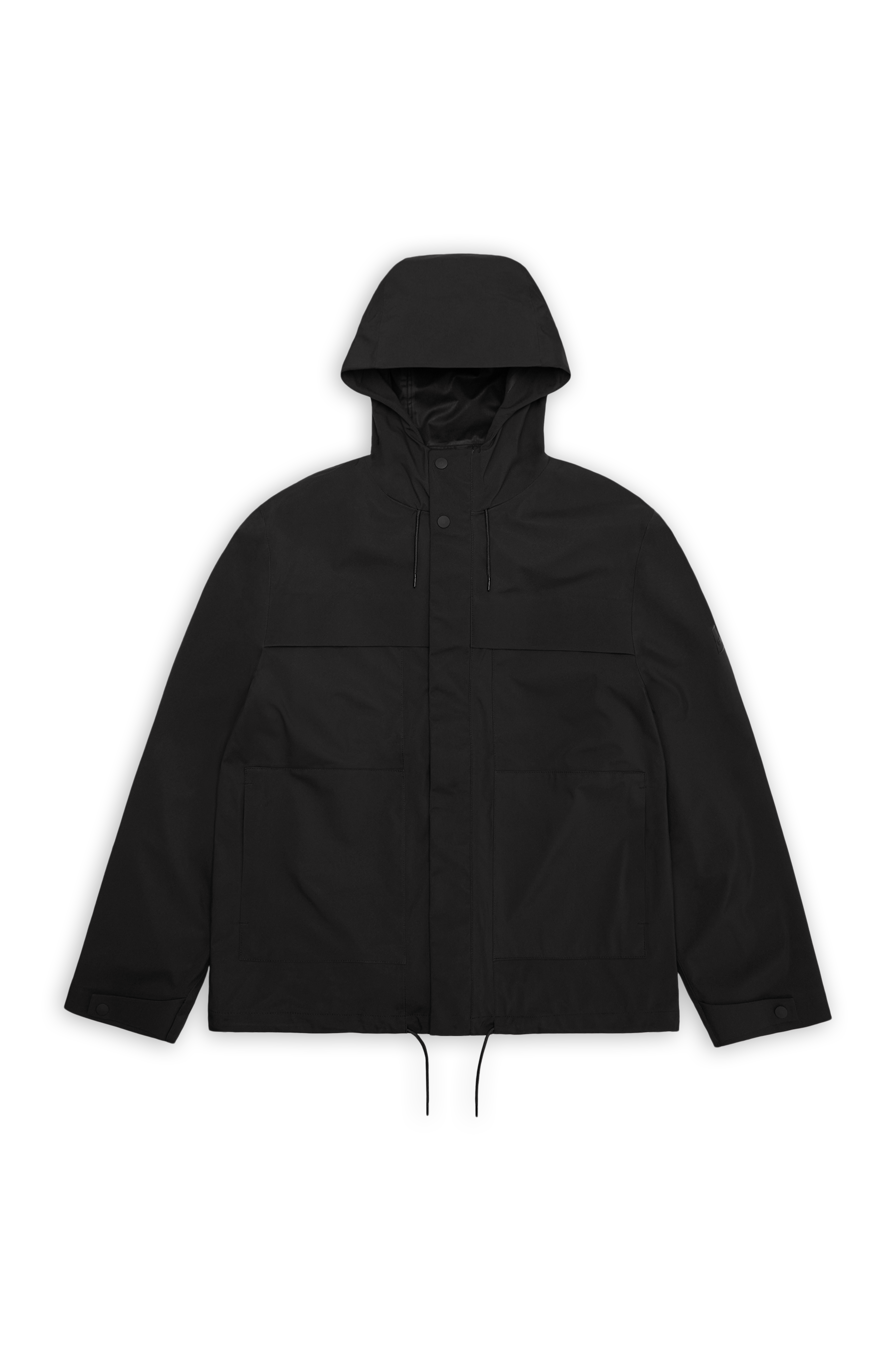 RAINS Suva Hardshell Cargo Jacket Black Jacket
