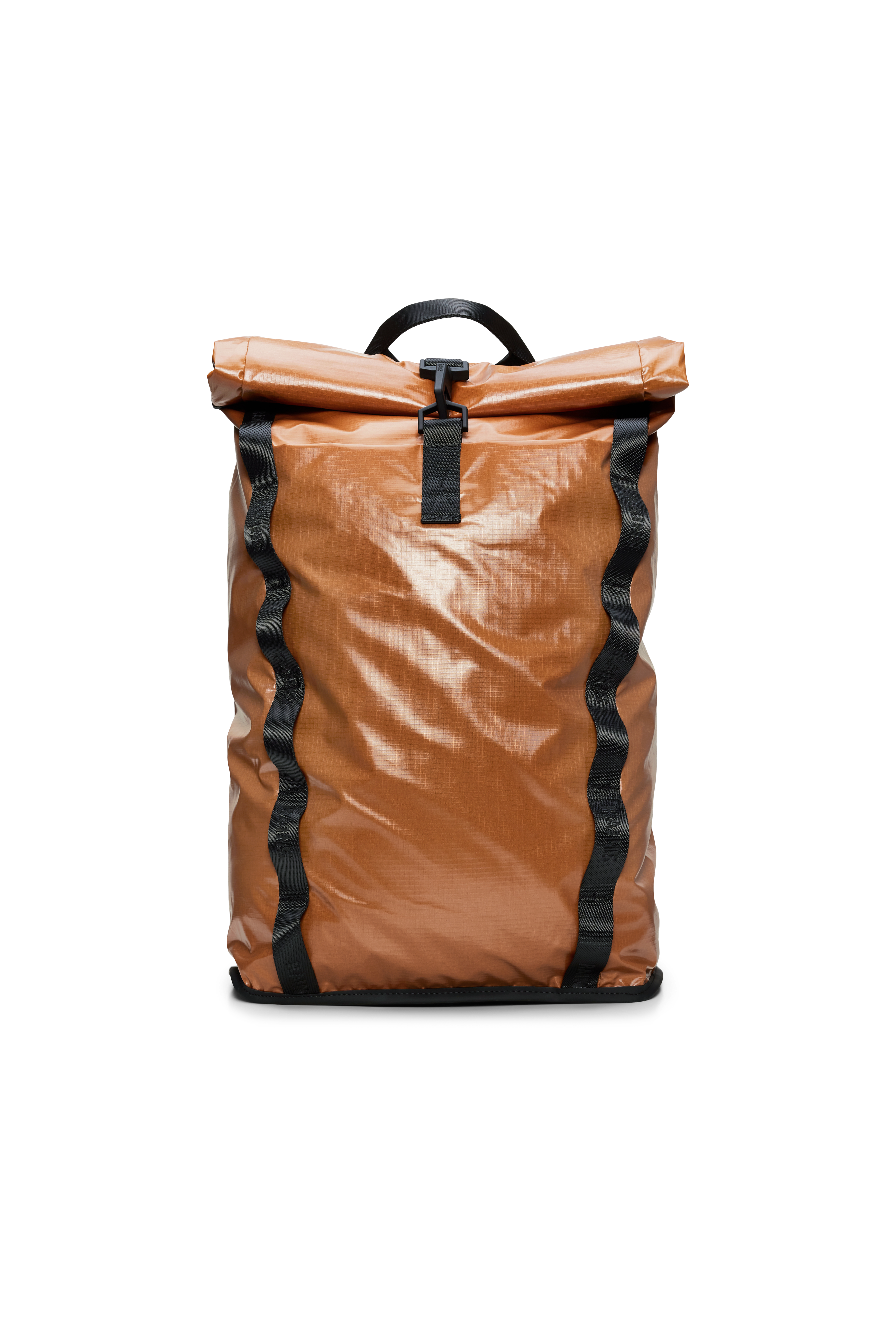 RAINS Sibu Rolltop Rucksack Rust 16L H46 x D12 x W30 cm Backpack
