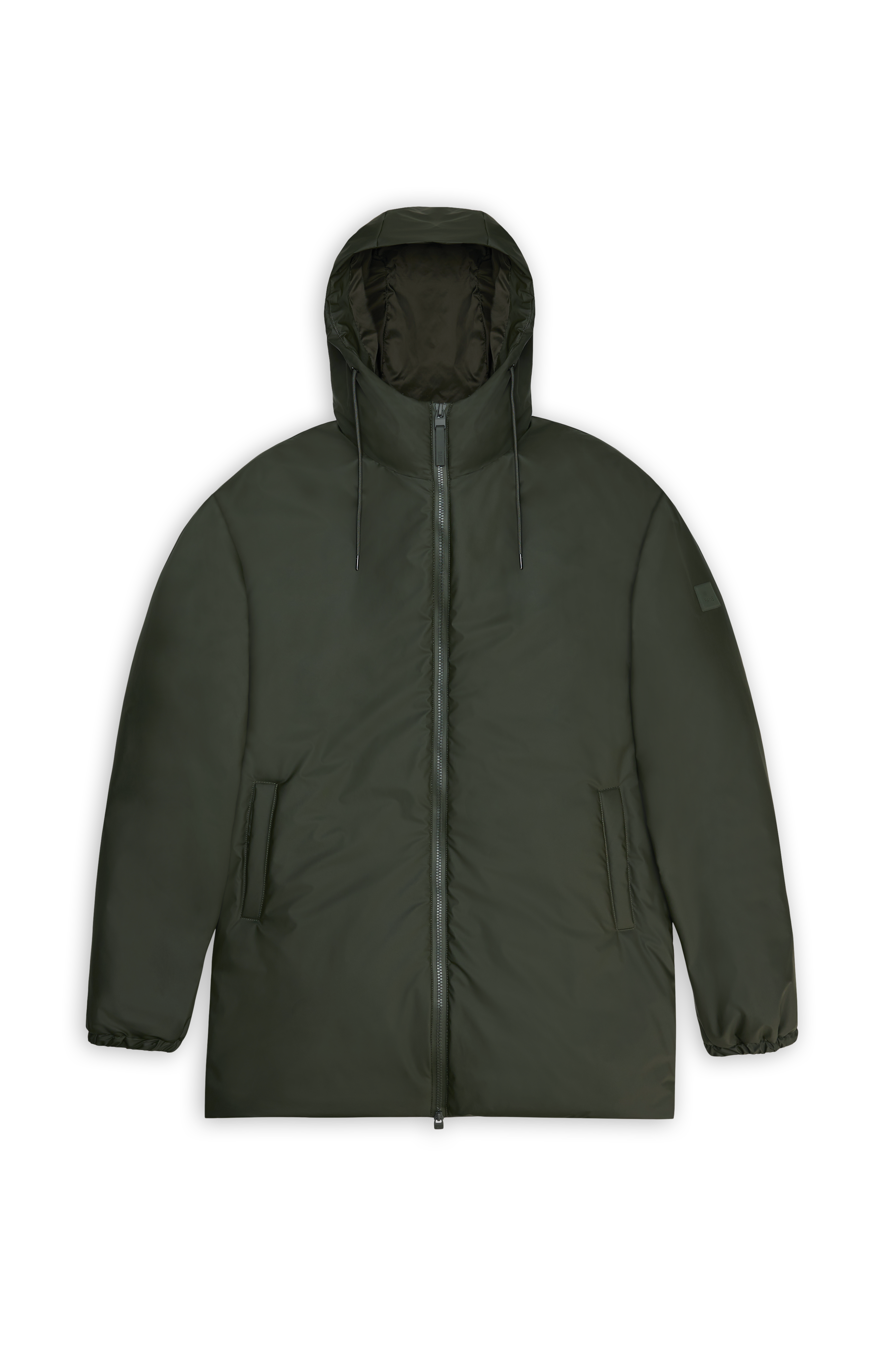 RAINS Lohja Long Insulated Jacket Green Jacket