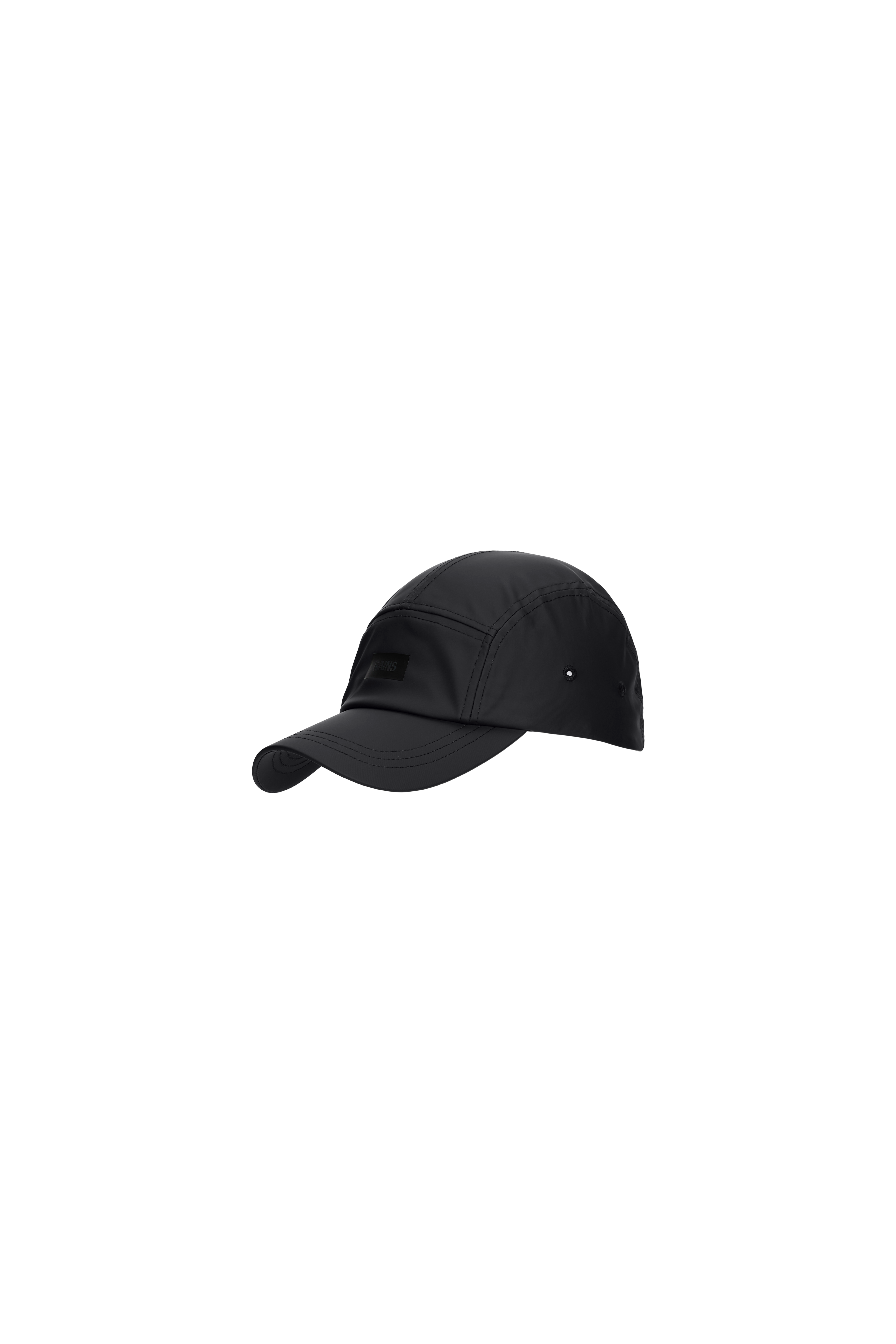 RAINS 5 Panel Cap Black Headwear
