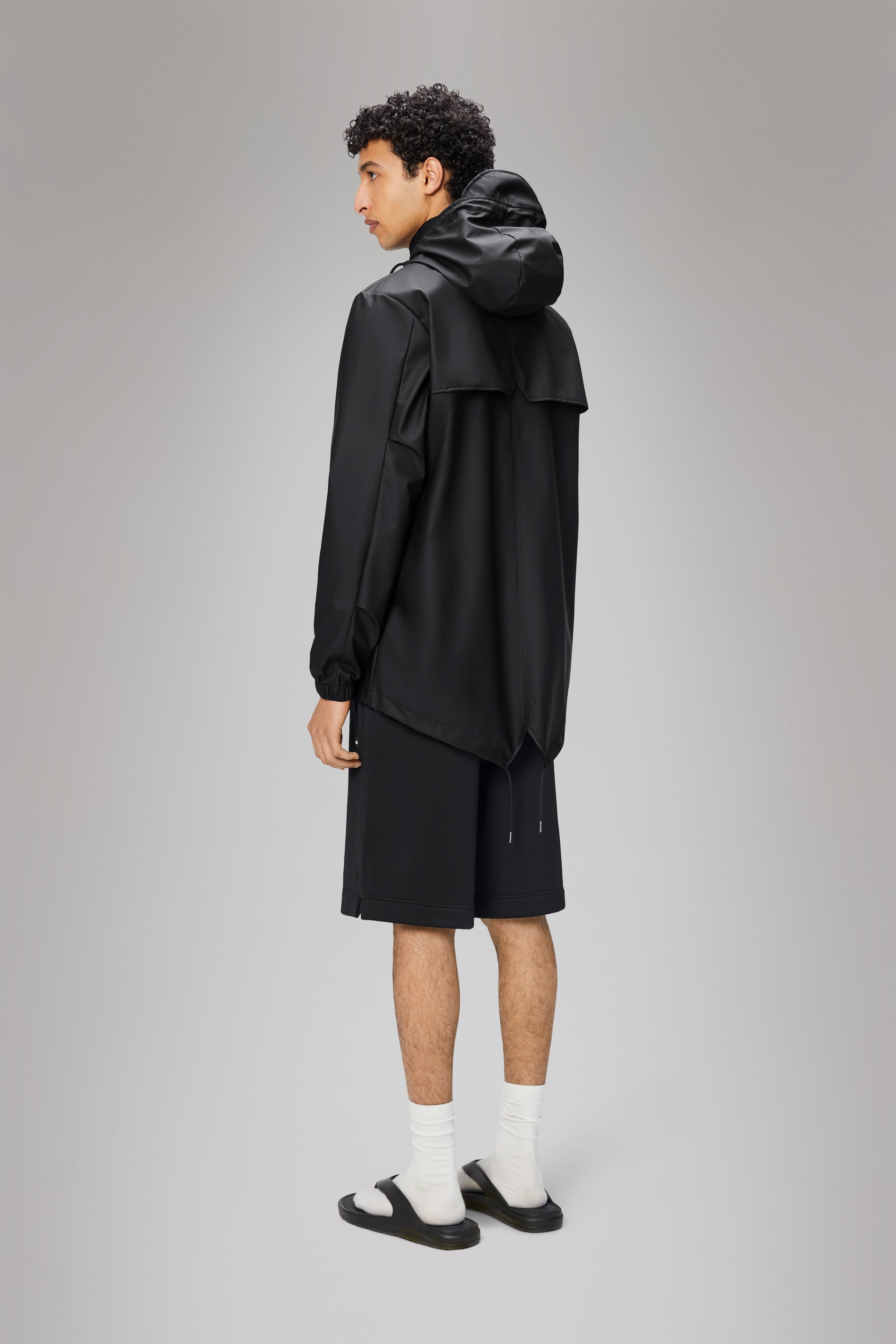 Rains Fishtail Jacket Black Jacket