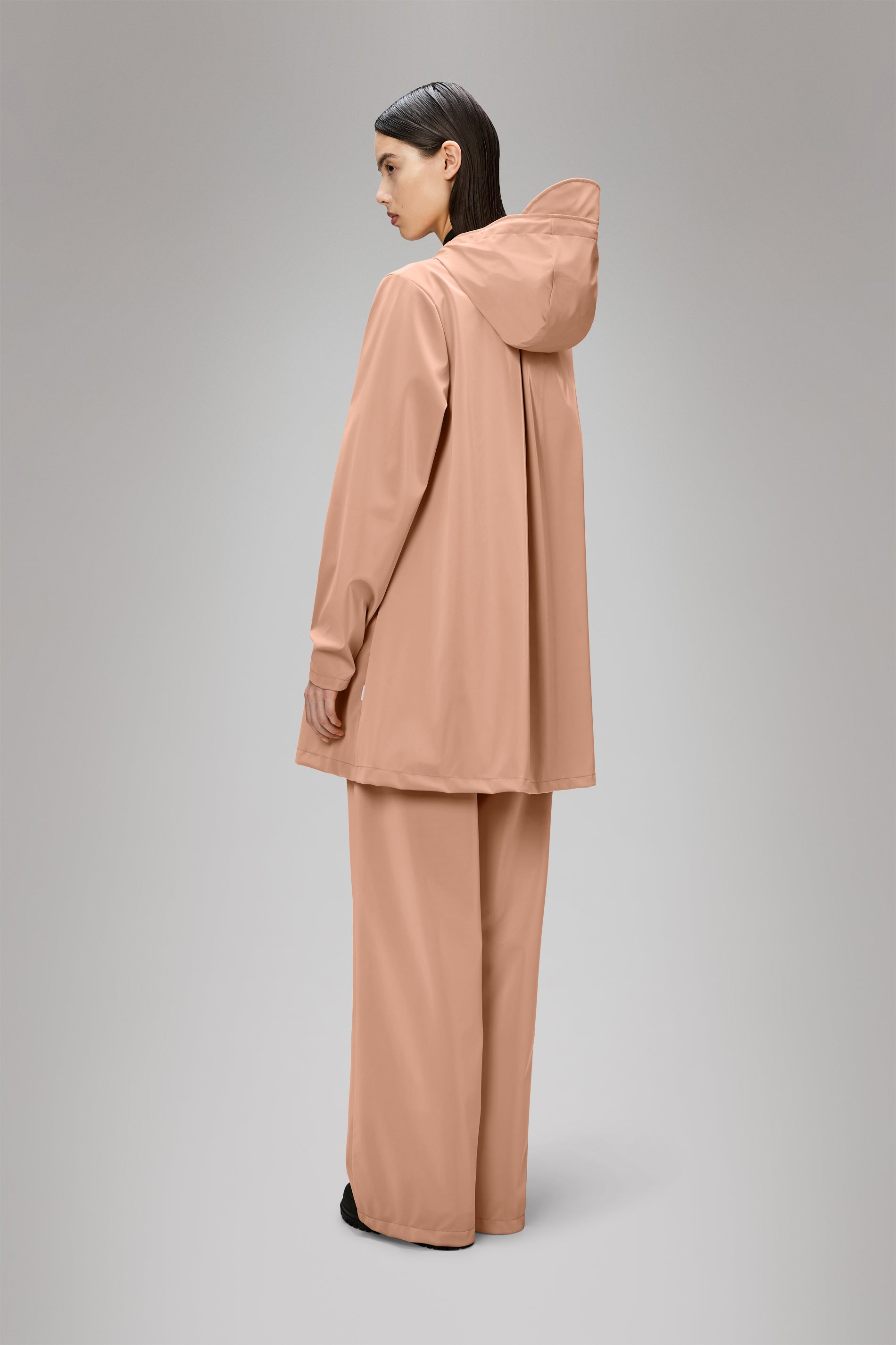 RAINS A-line W Jacket Coy Jacket