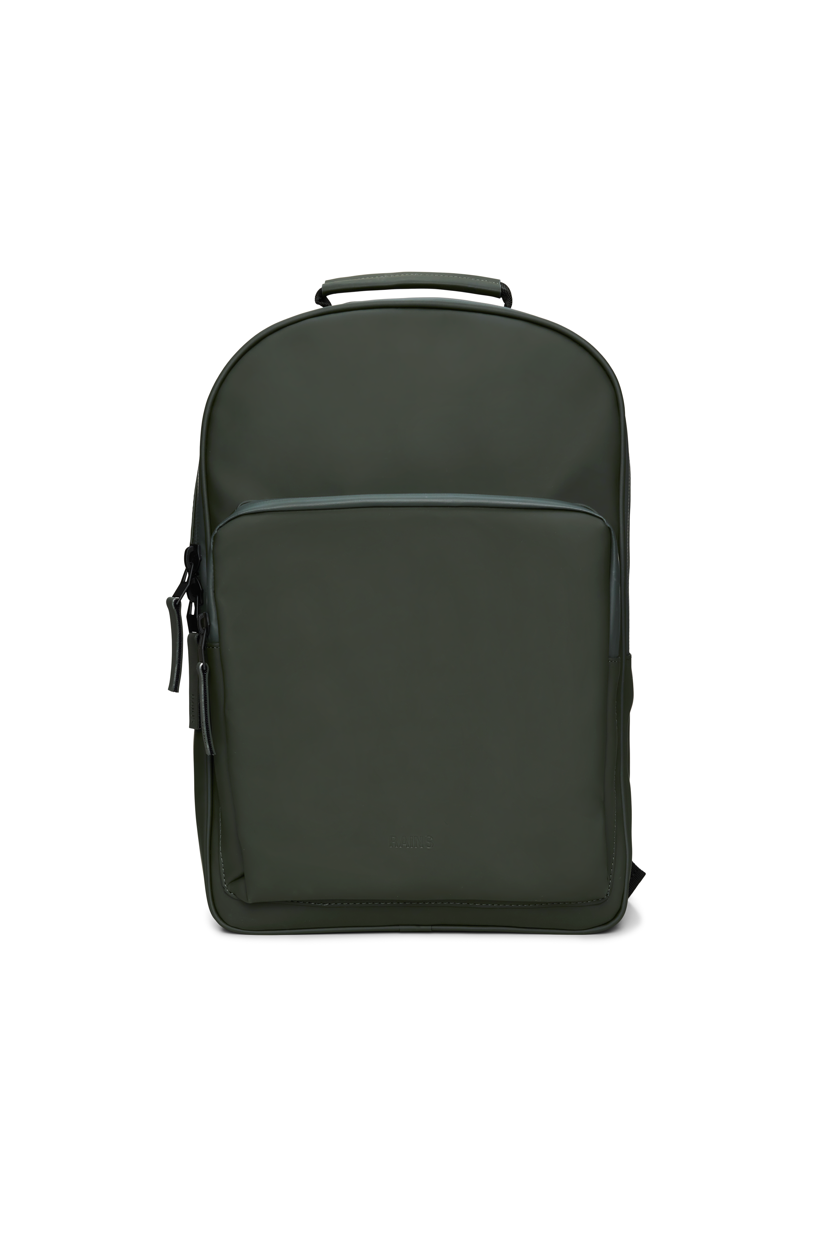 RAINS Book Daypack Large Green Backpack