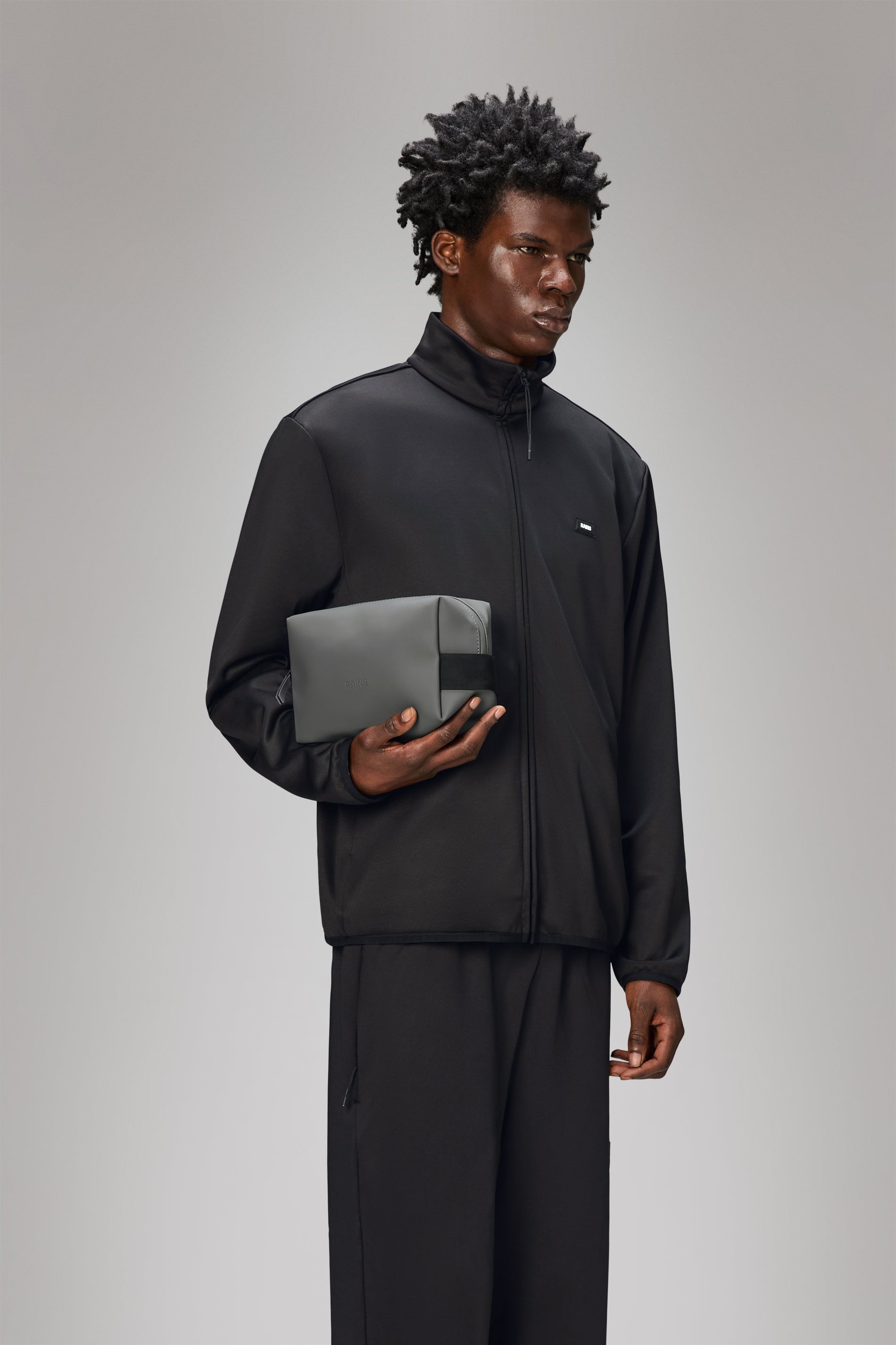 RAINS Wash Bag Small Grey Wash Bag