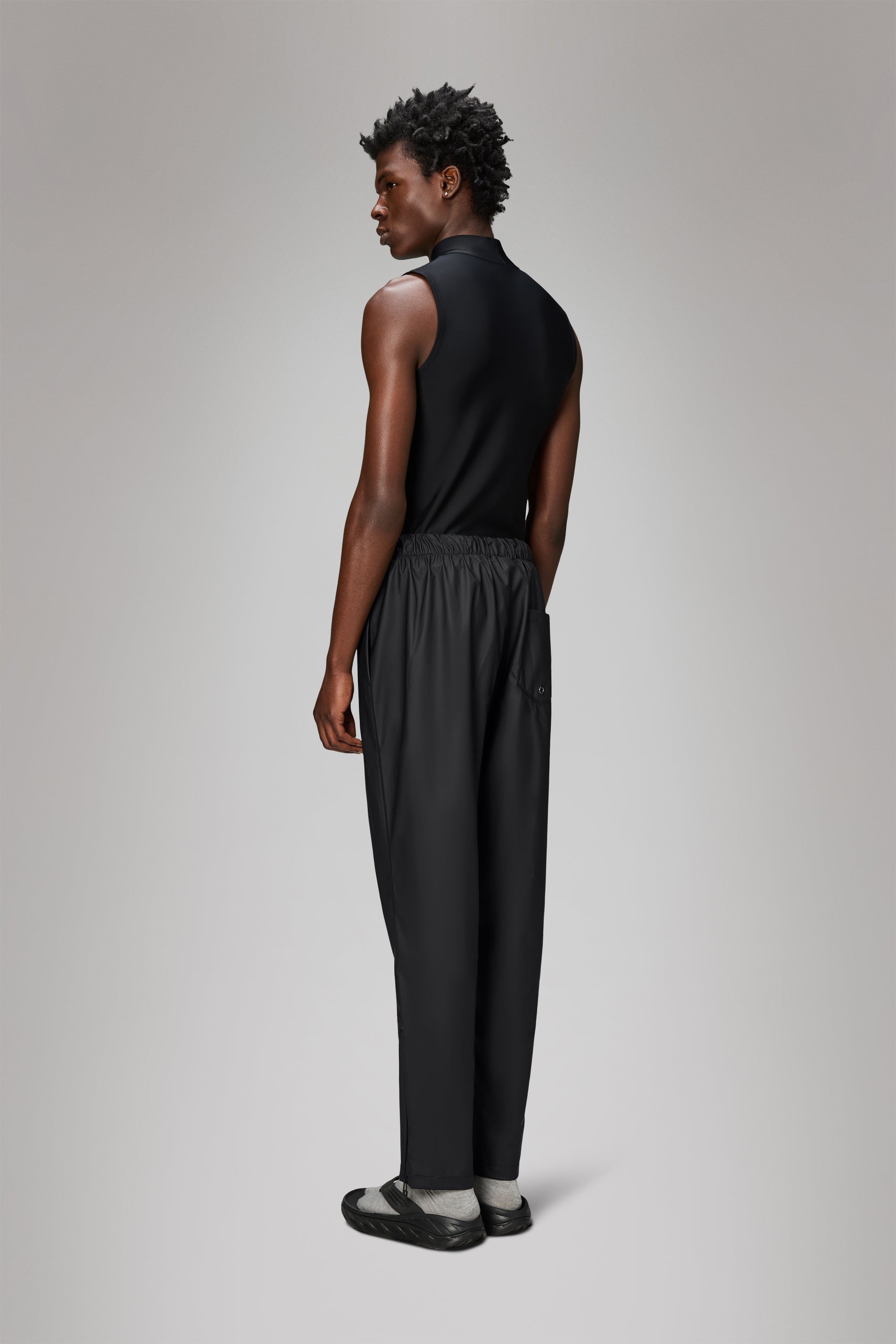 RAINS Rain Pants Slim Black Pants