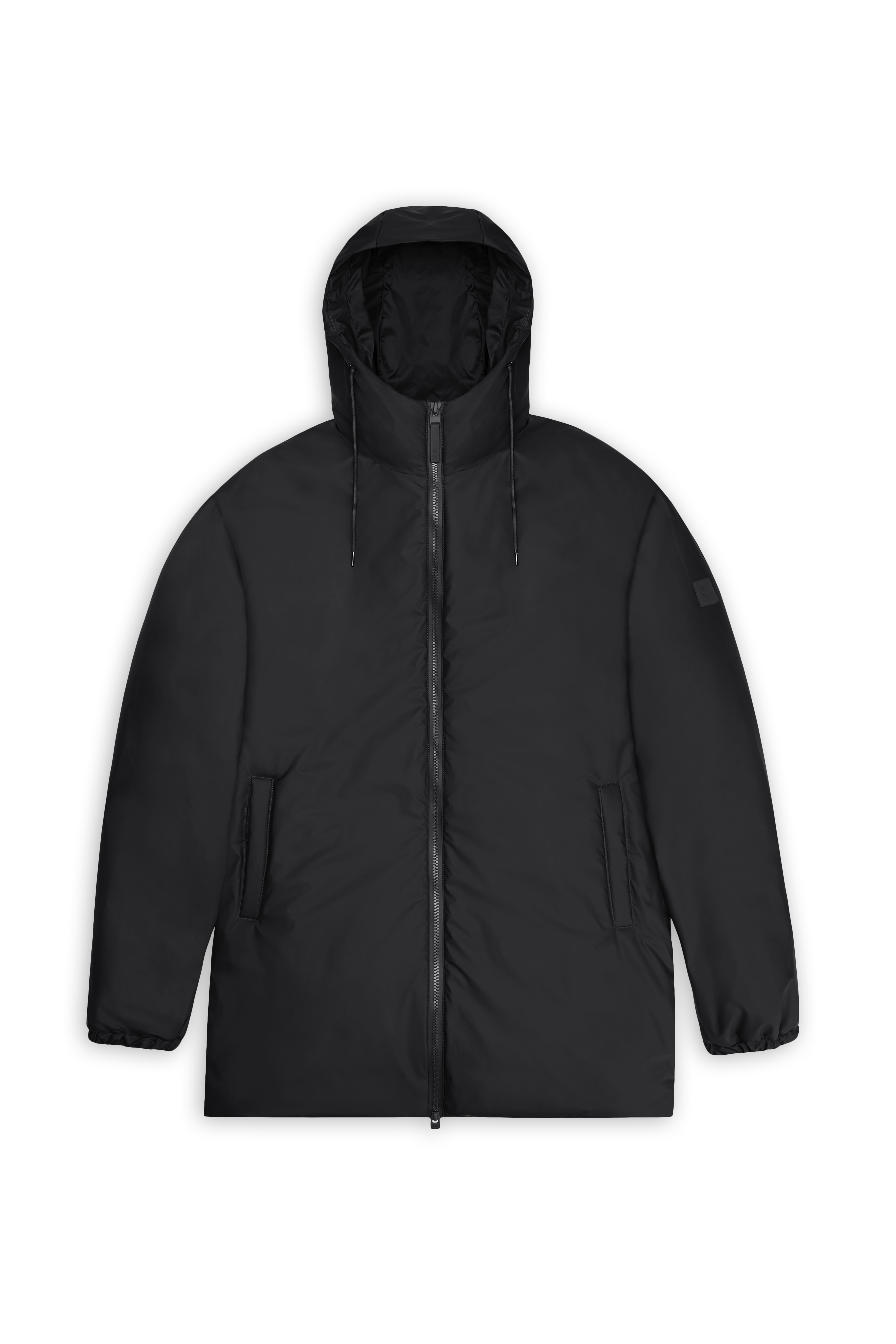 RAINS Lohja Long Insulated Jacket Black Jacket
