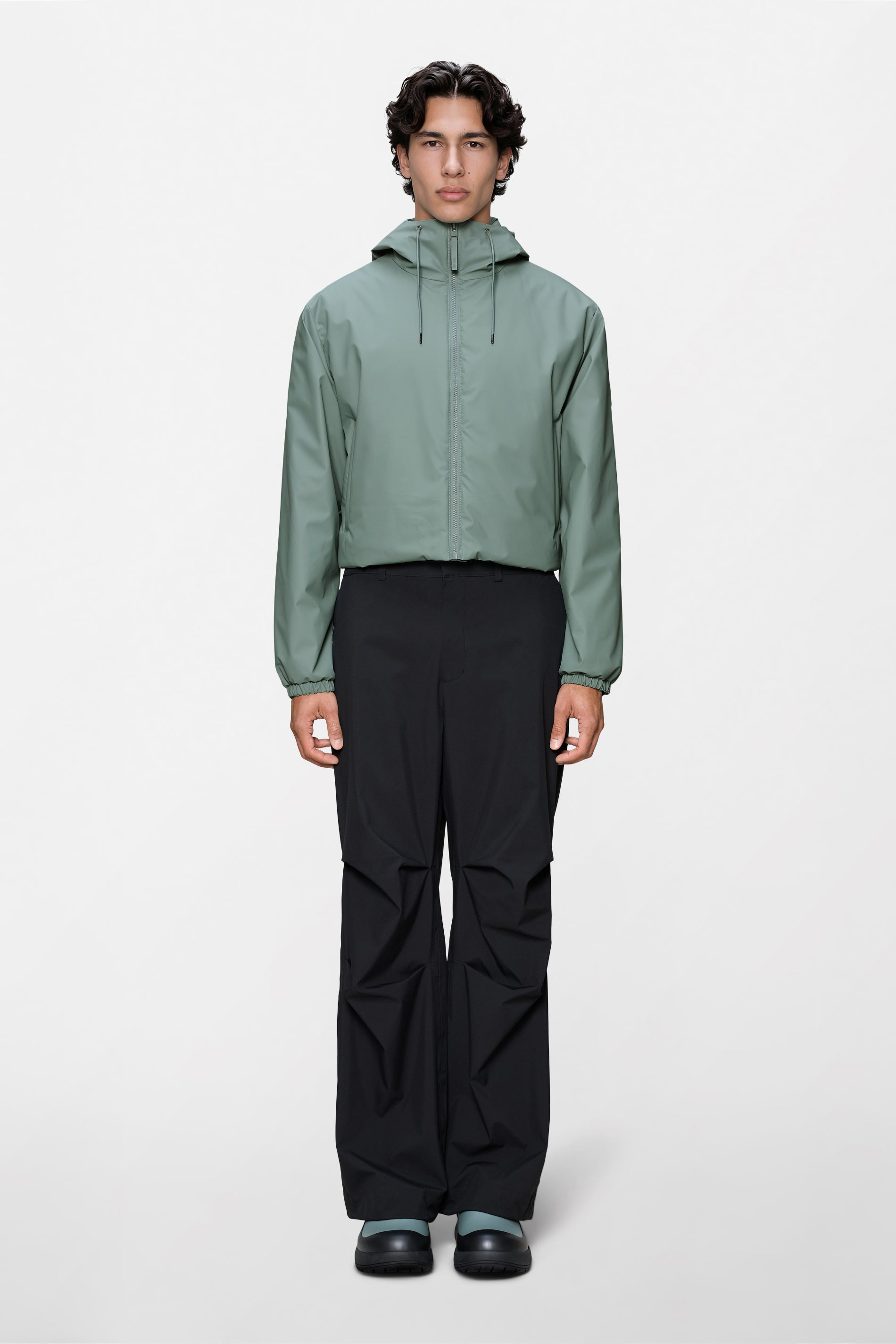 RAINS Lohja Short Insulated Jacket Sage Jacket