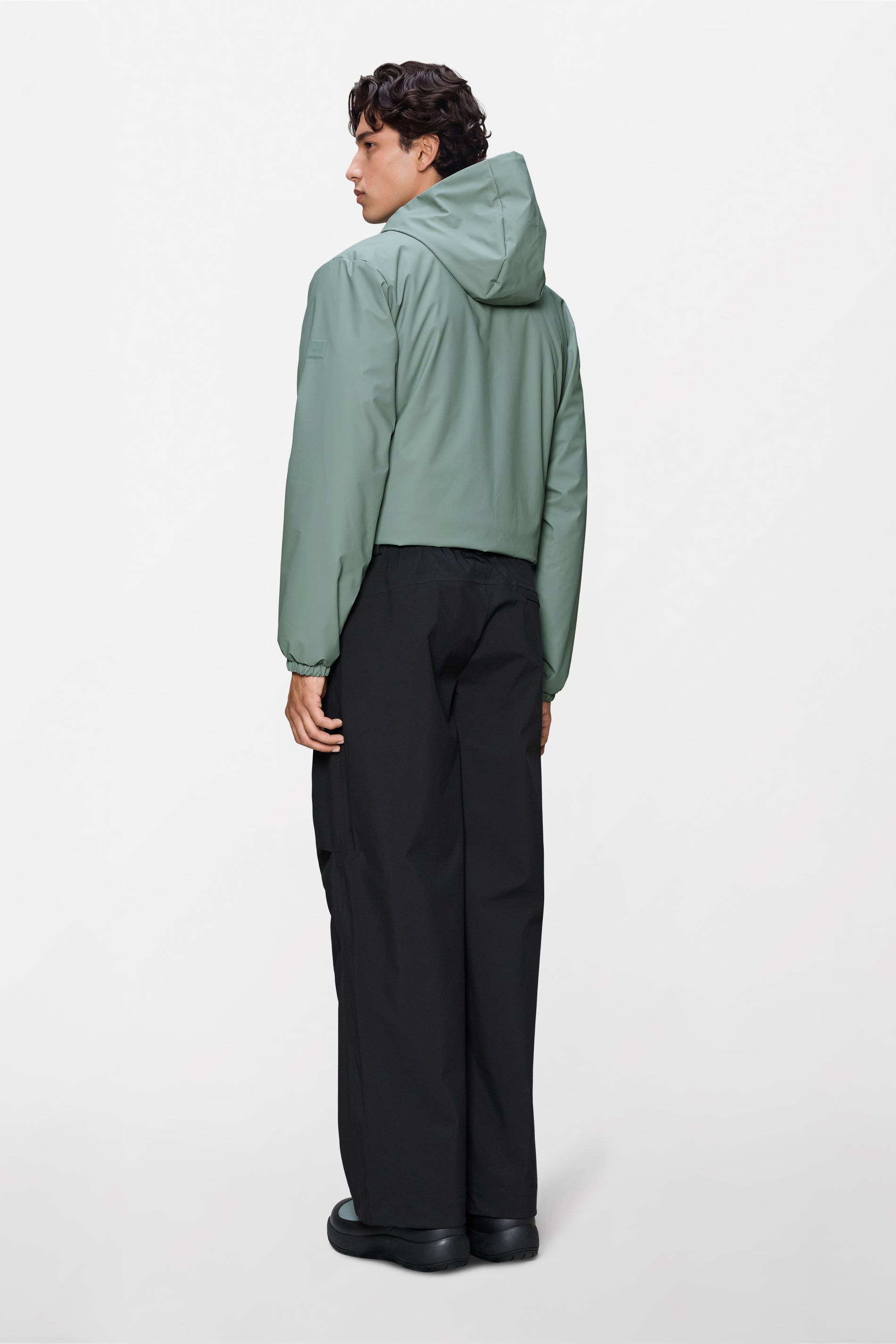 RAINS Lohja Short Insulated Jacket Sage Jacket