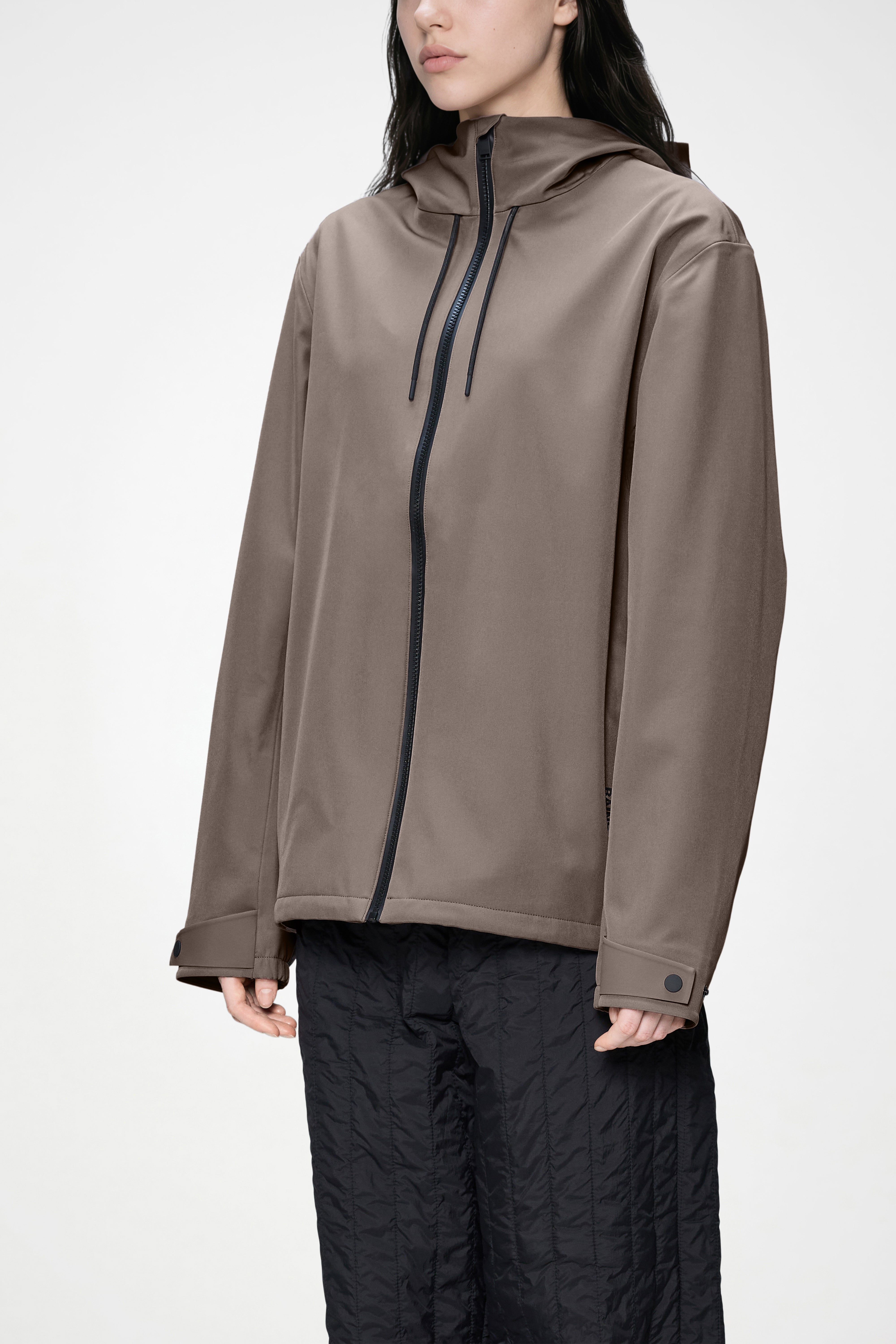 RAINS Suva Softshell Jacket Cinder Jacket