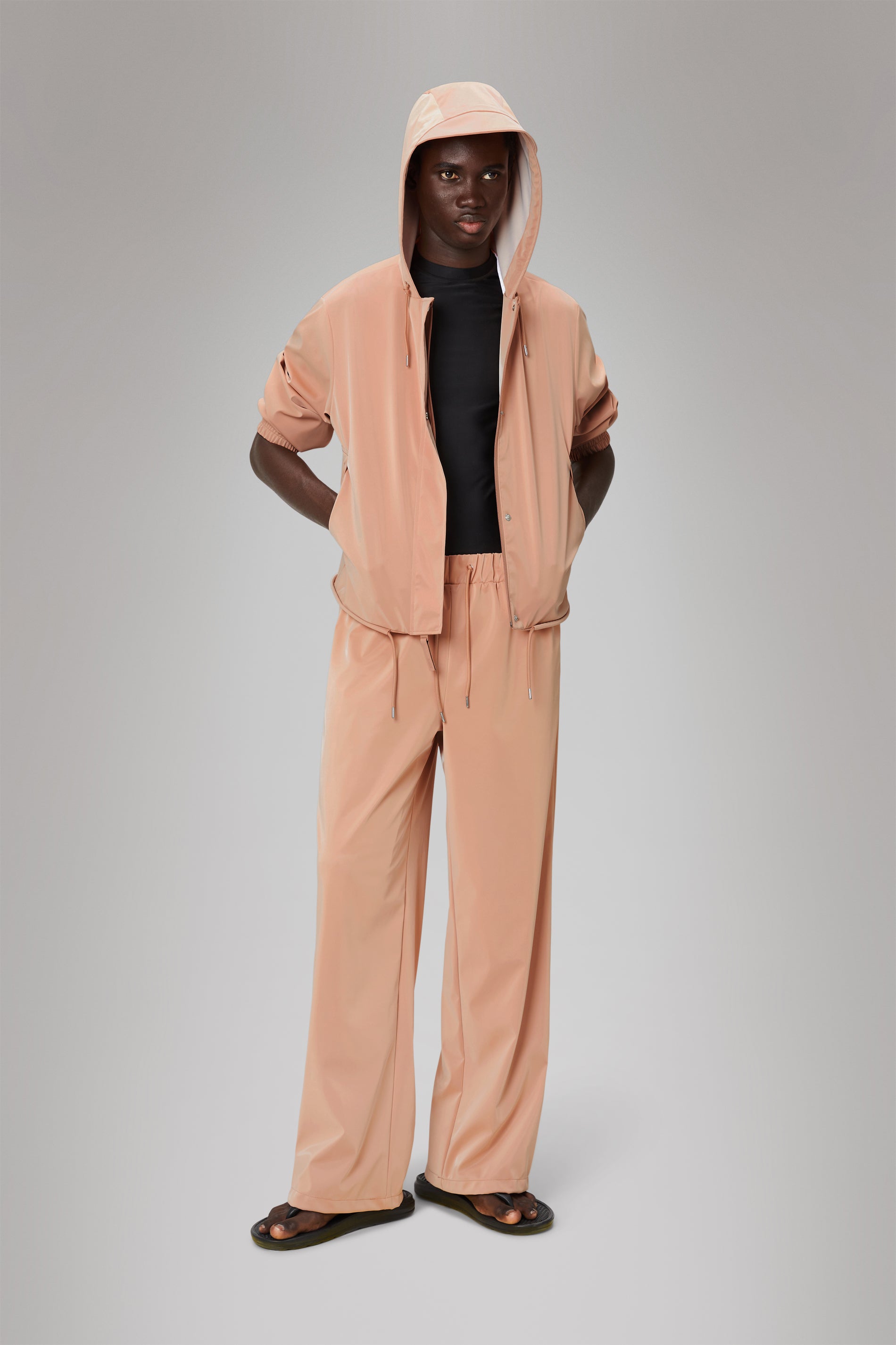 RAINS String W Jacket Coy Jacket