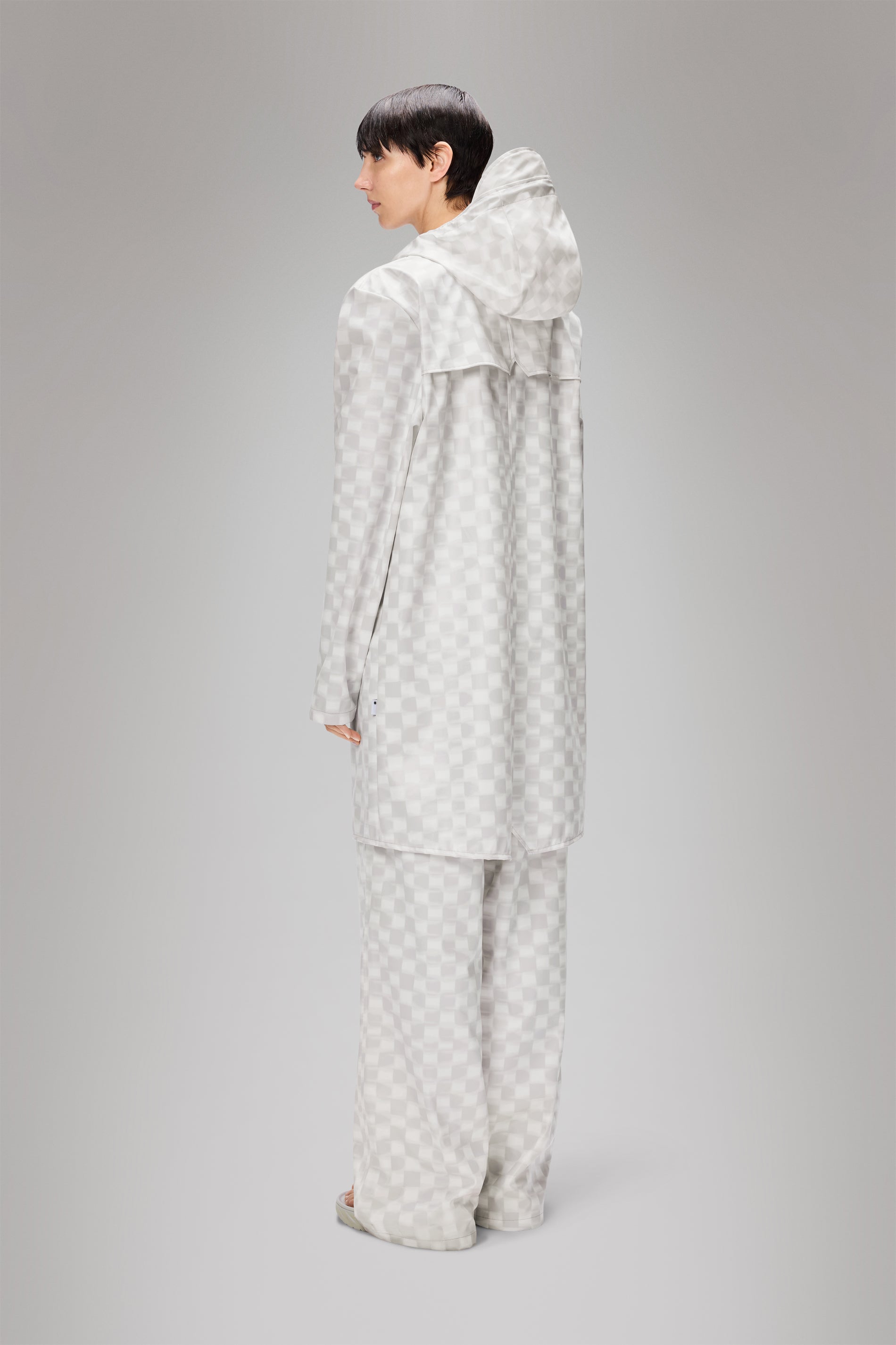 RAINS Long Jacket Warp Jacket