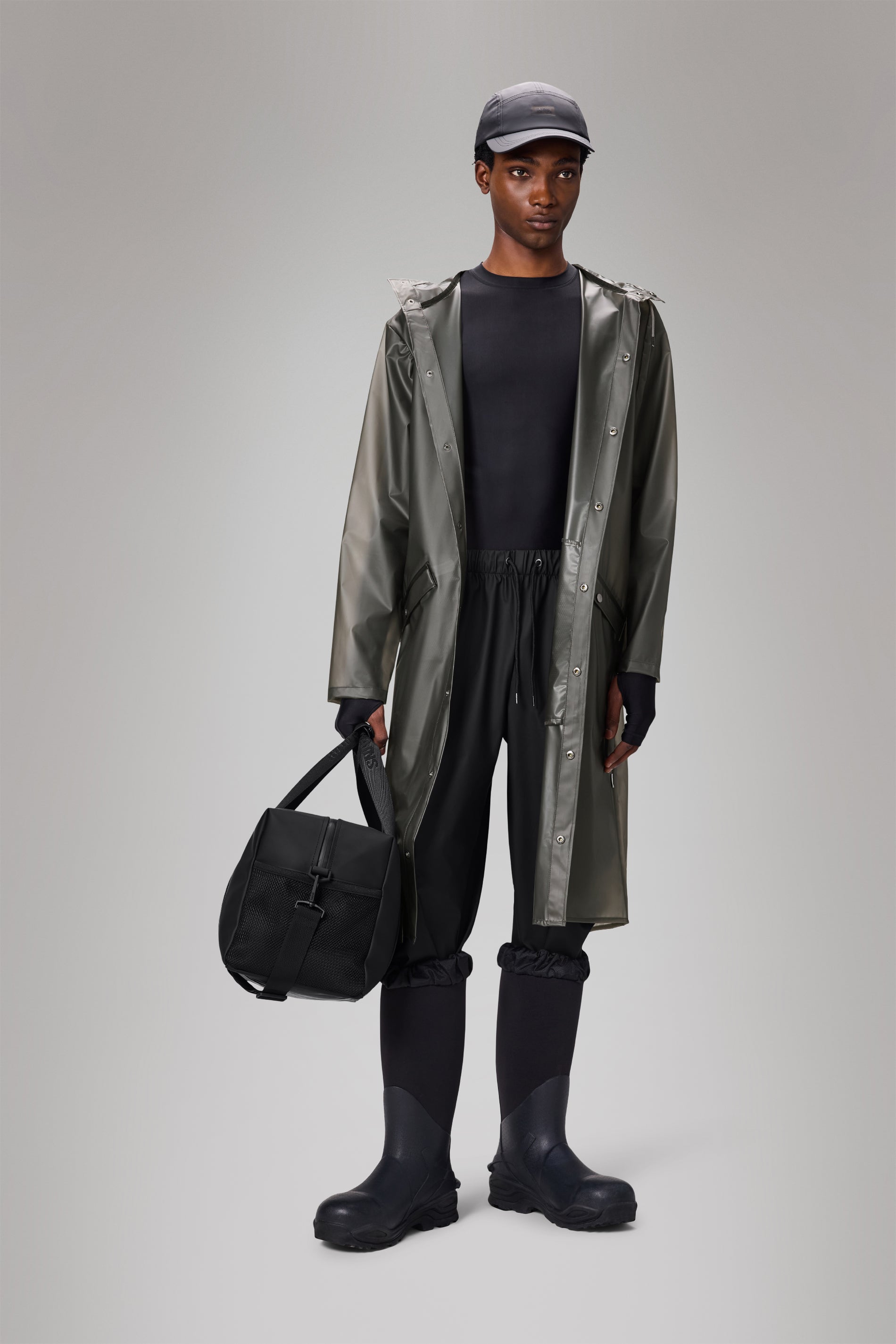 RAINS Longer Jacket Mist Jacket